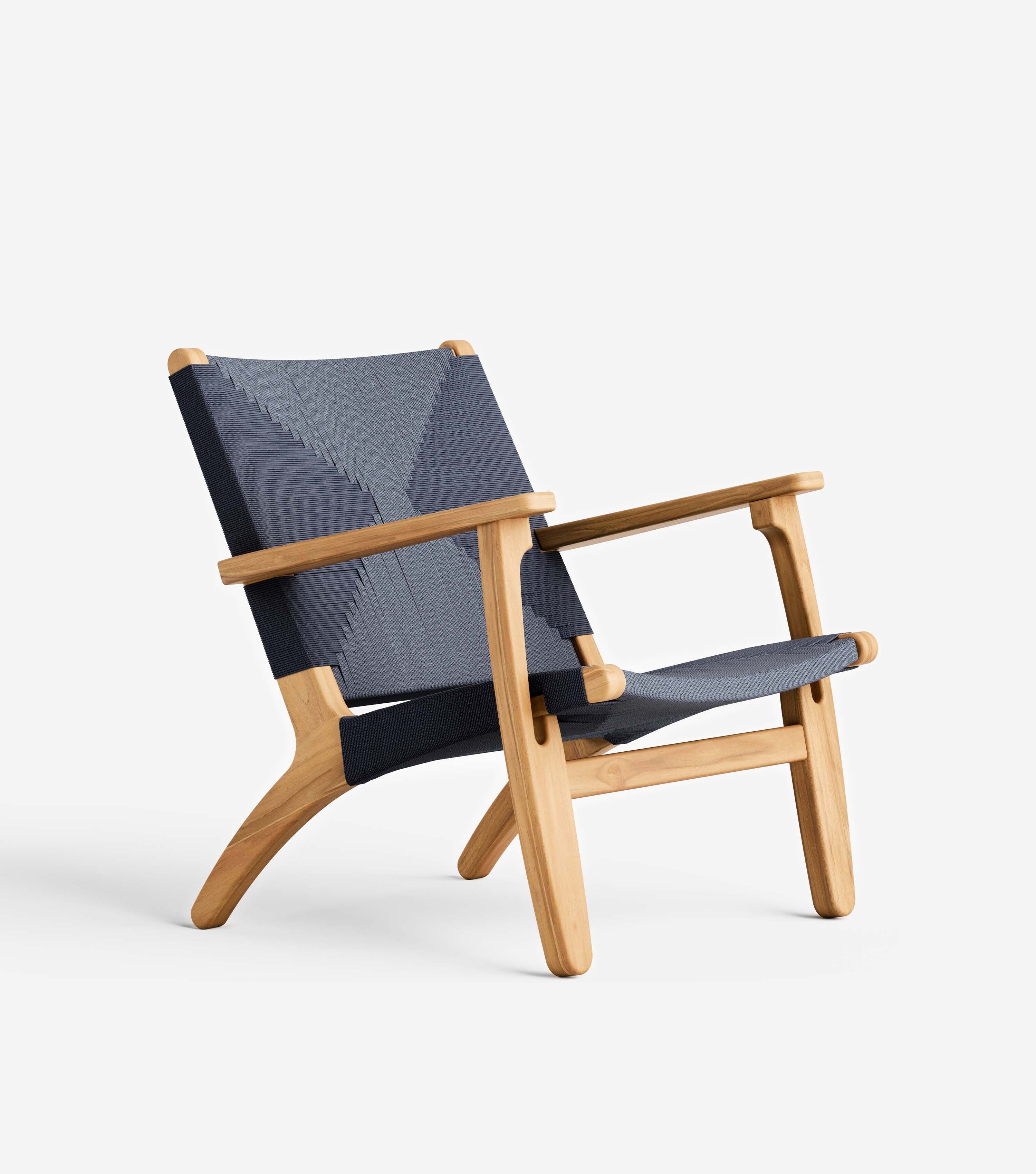 Natural / Charcoal Cross Braided Cord