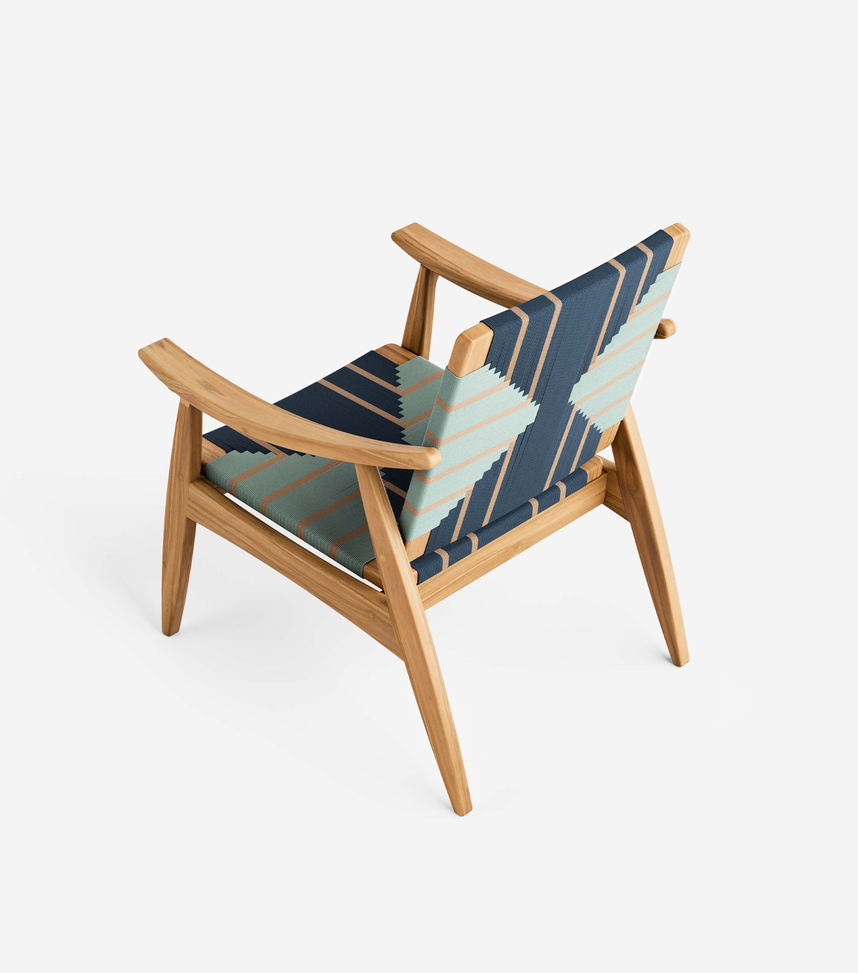 Natural Teak / Pronto Pattern