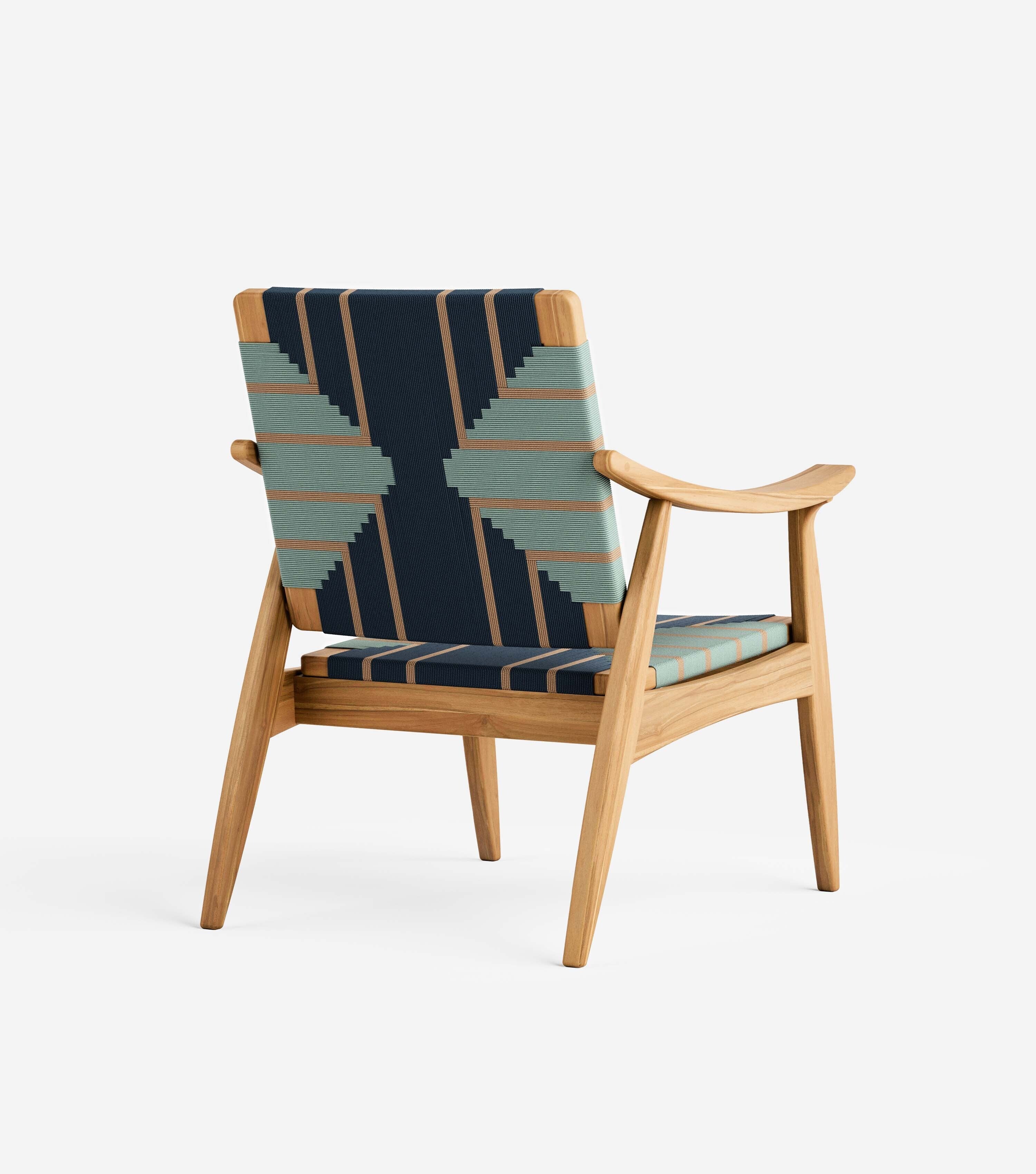 Natural Teak / Pronto Pattern