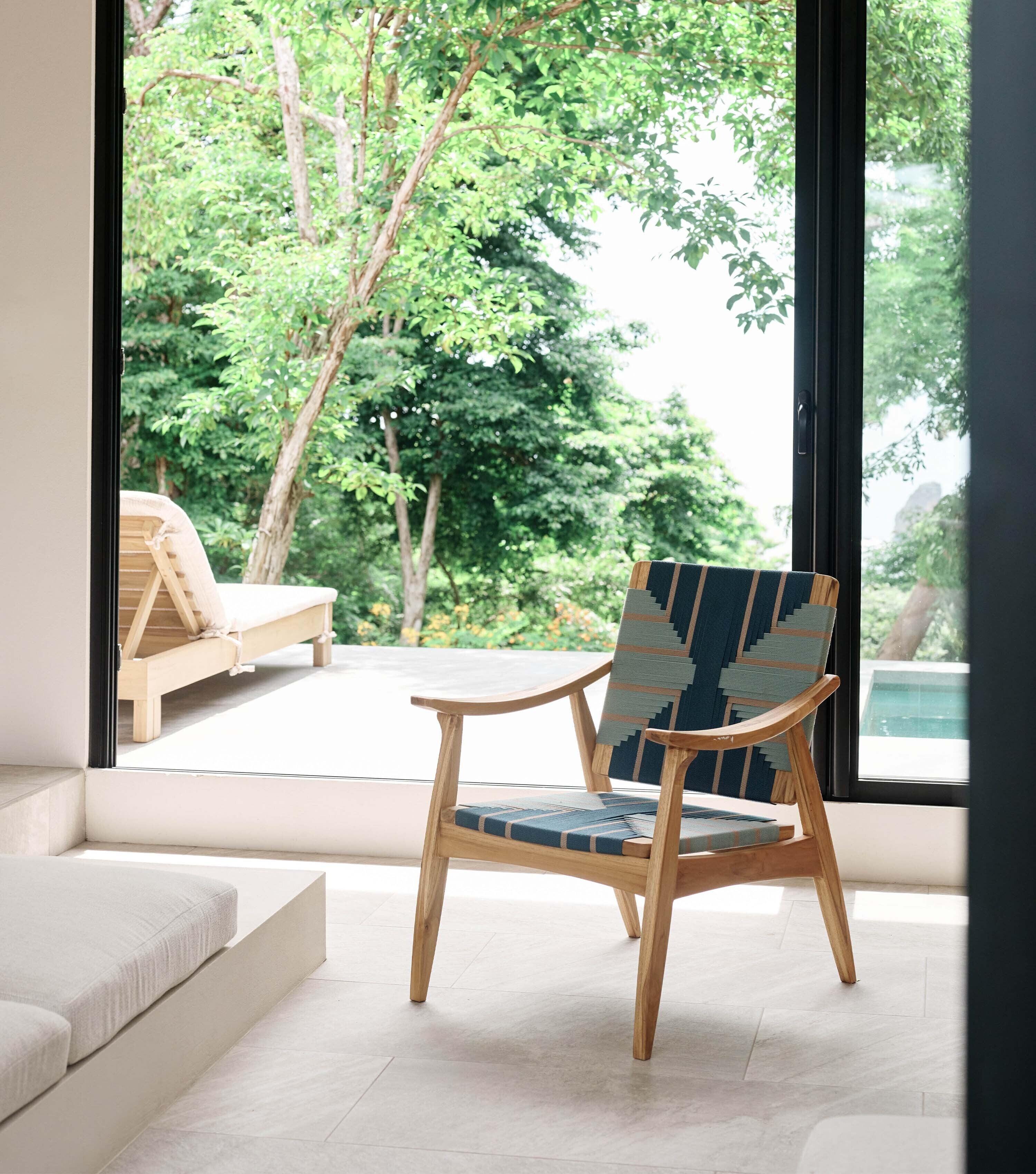Natural Teak / Pronto Pattern