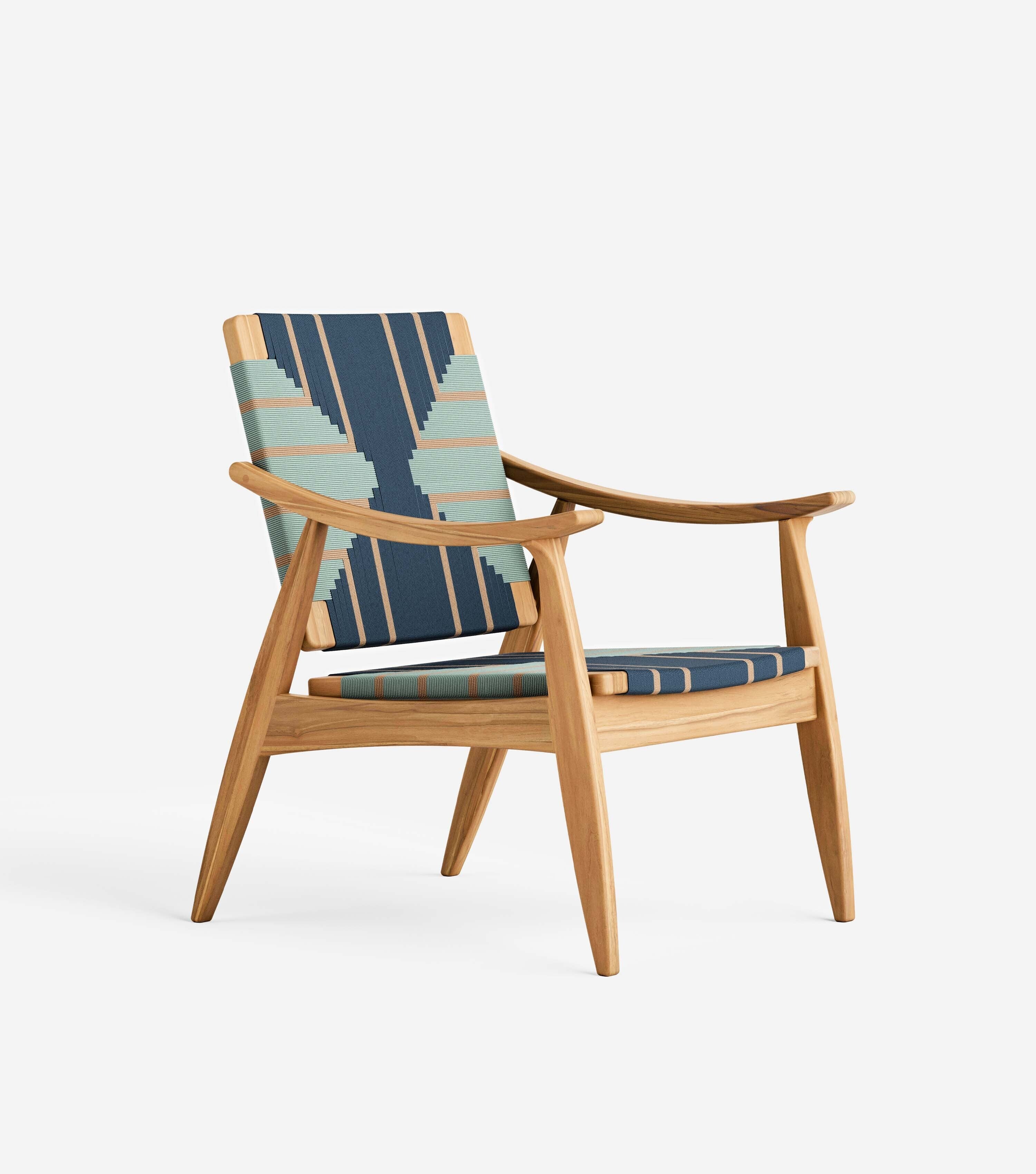 Natural Teak / Pronto Pattern