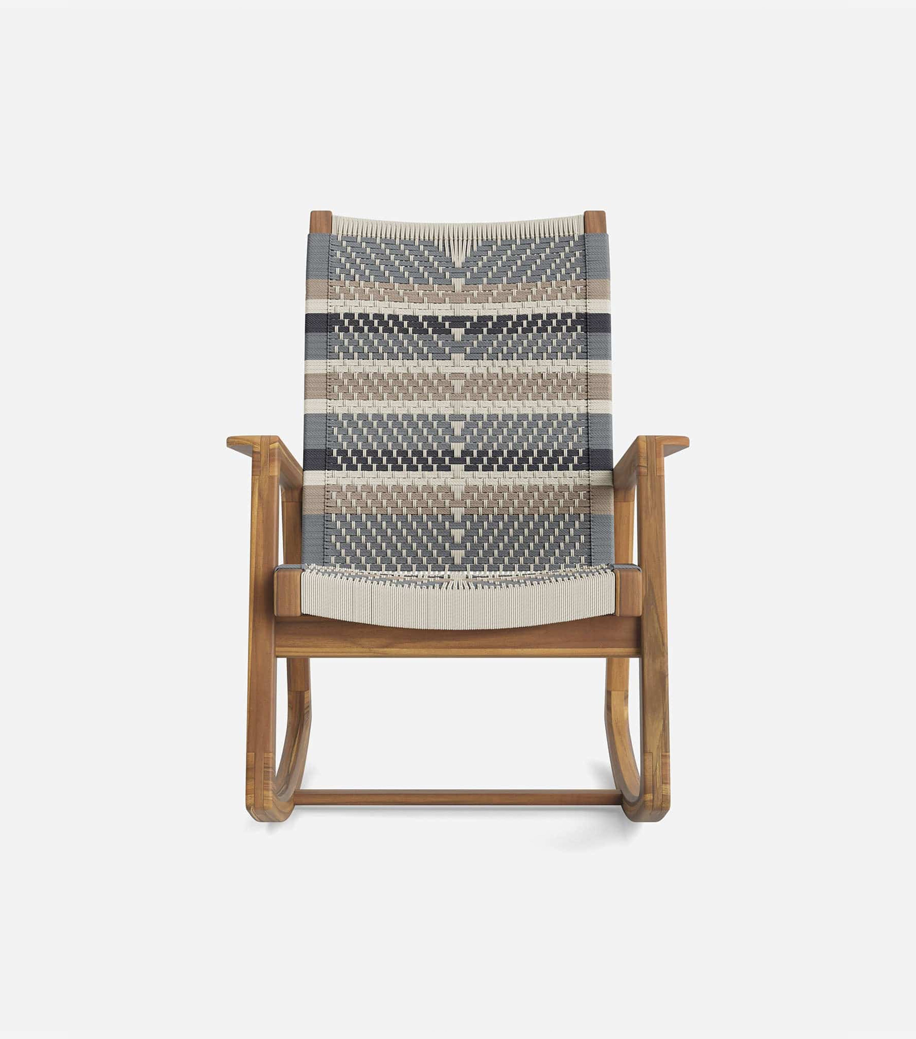 Natural Teak / Serena Pattern