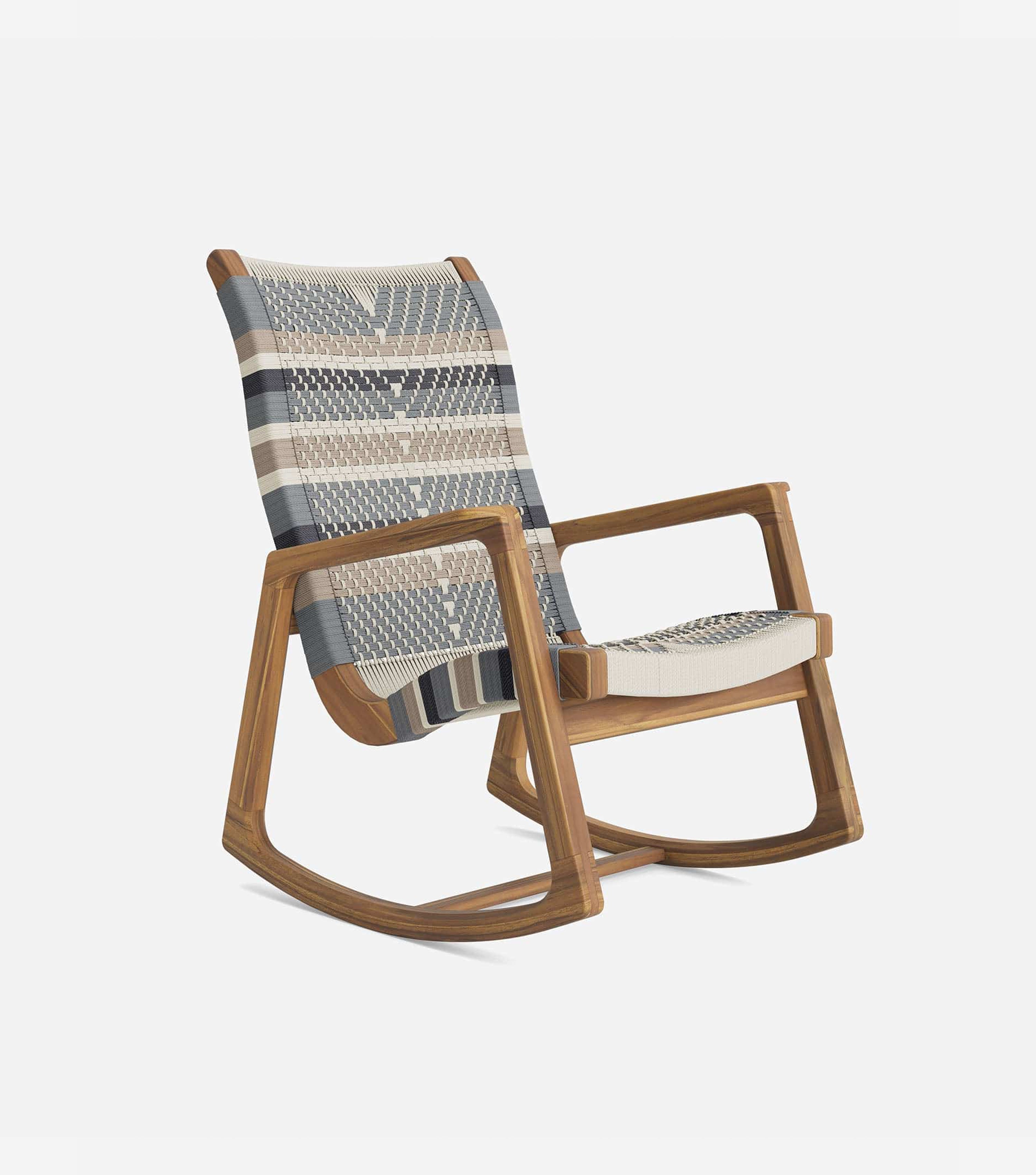 Natural Teak / Serena Pattern