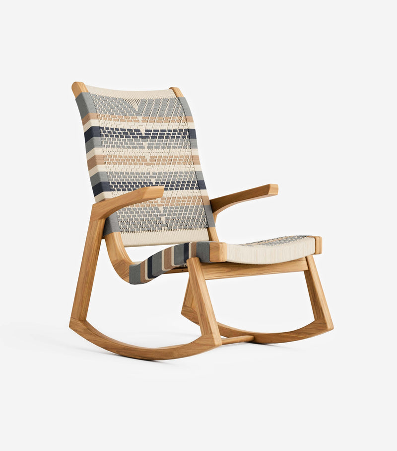 Natural Teak / Serena Pattern