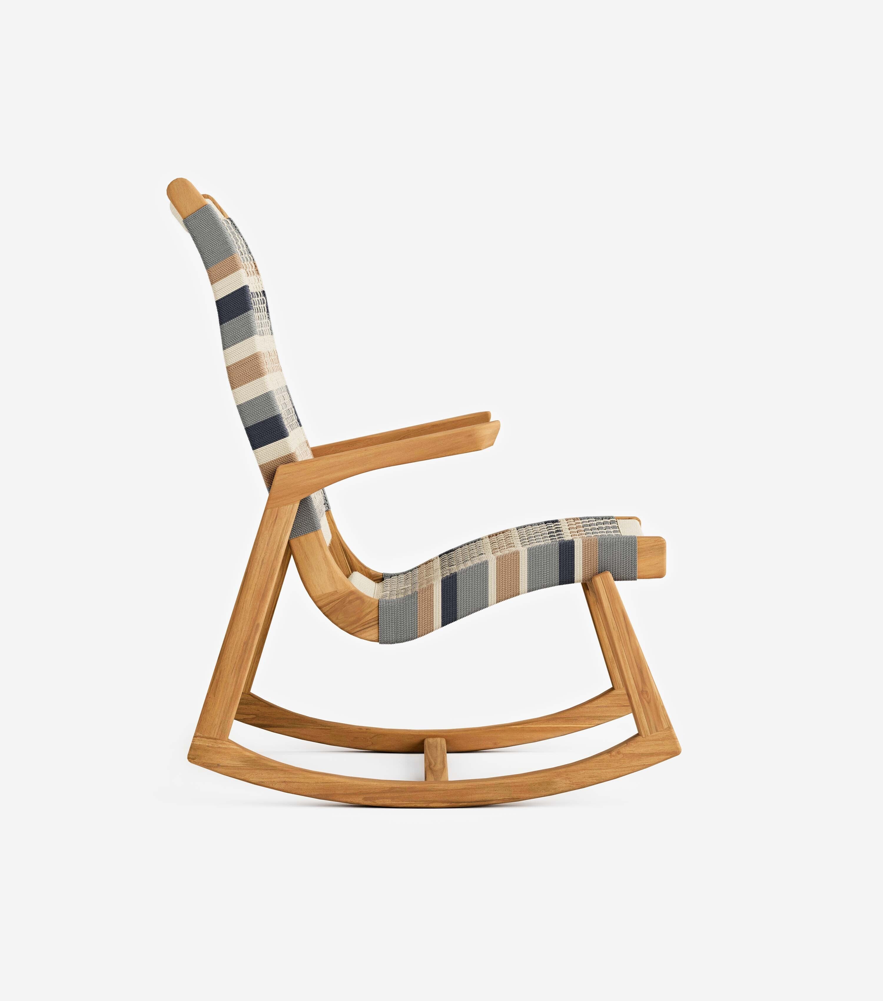 Natural Teak / Serena Pattern