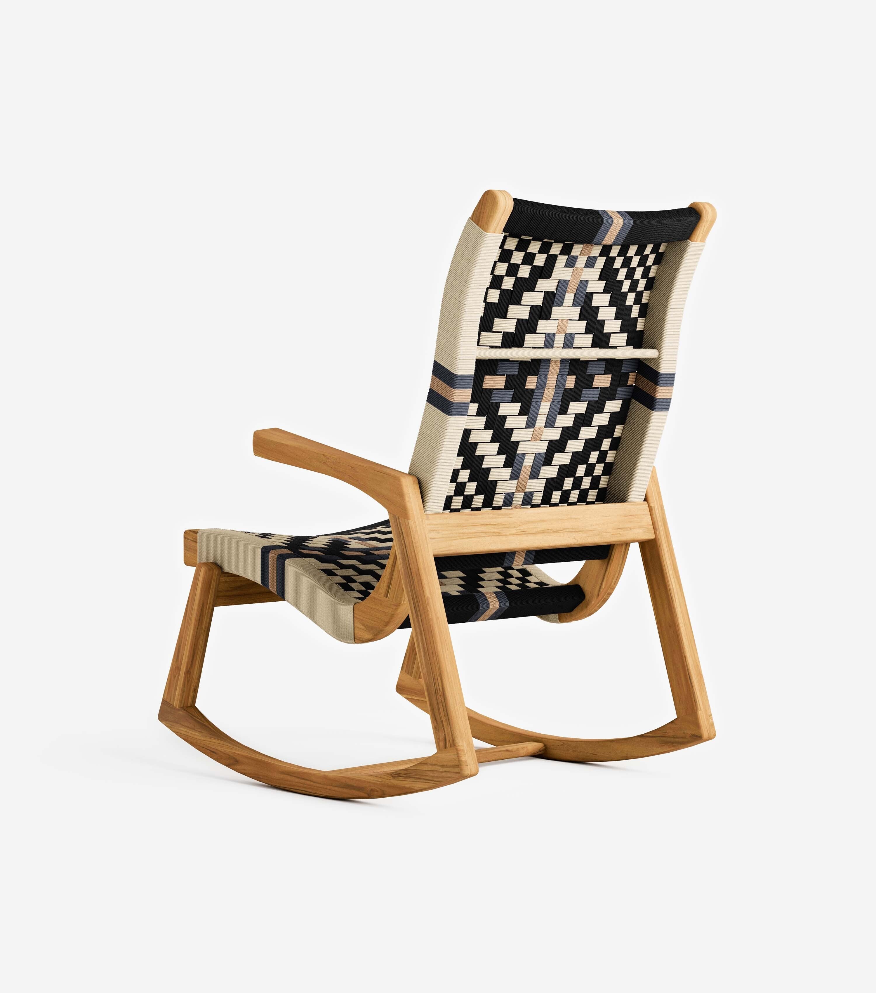 Natural Teak / Colonial Pattern