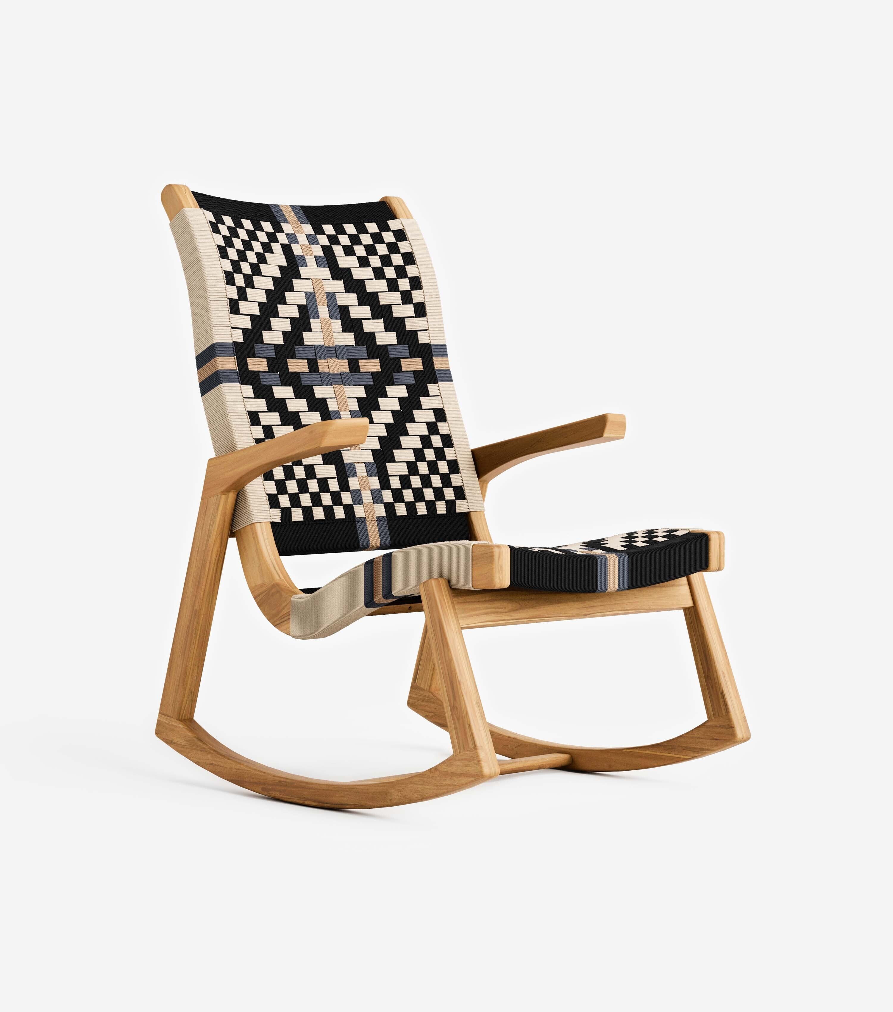 Natural Teak / Colonial Pattern