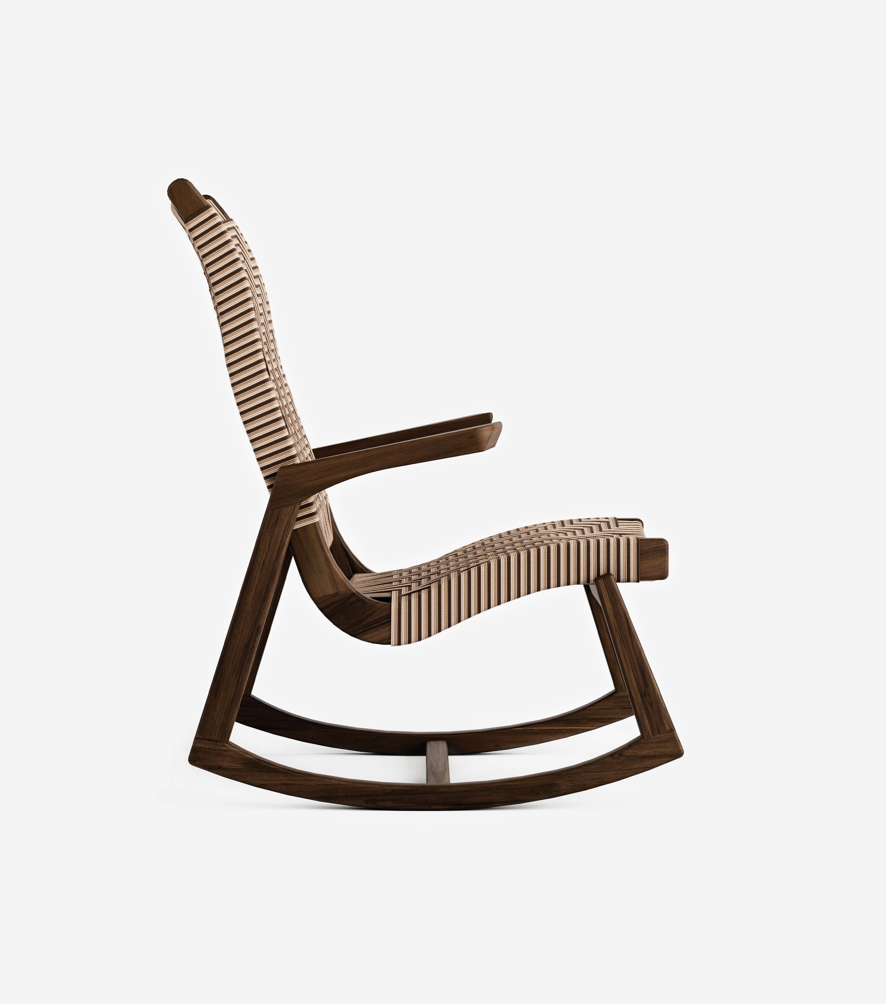 Coffee Teak / Terracota Pattern