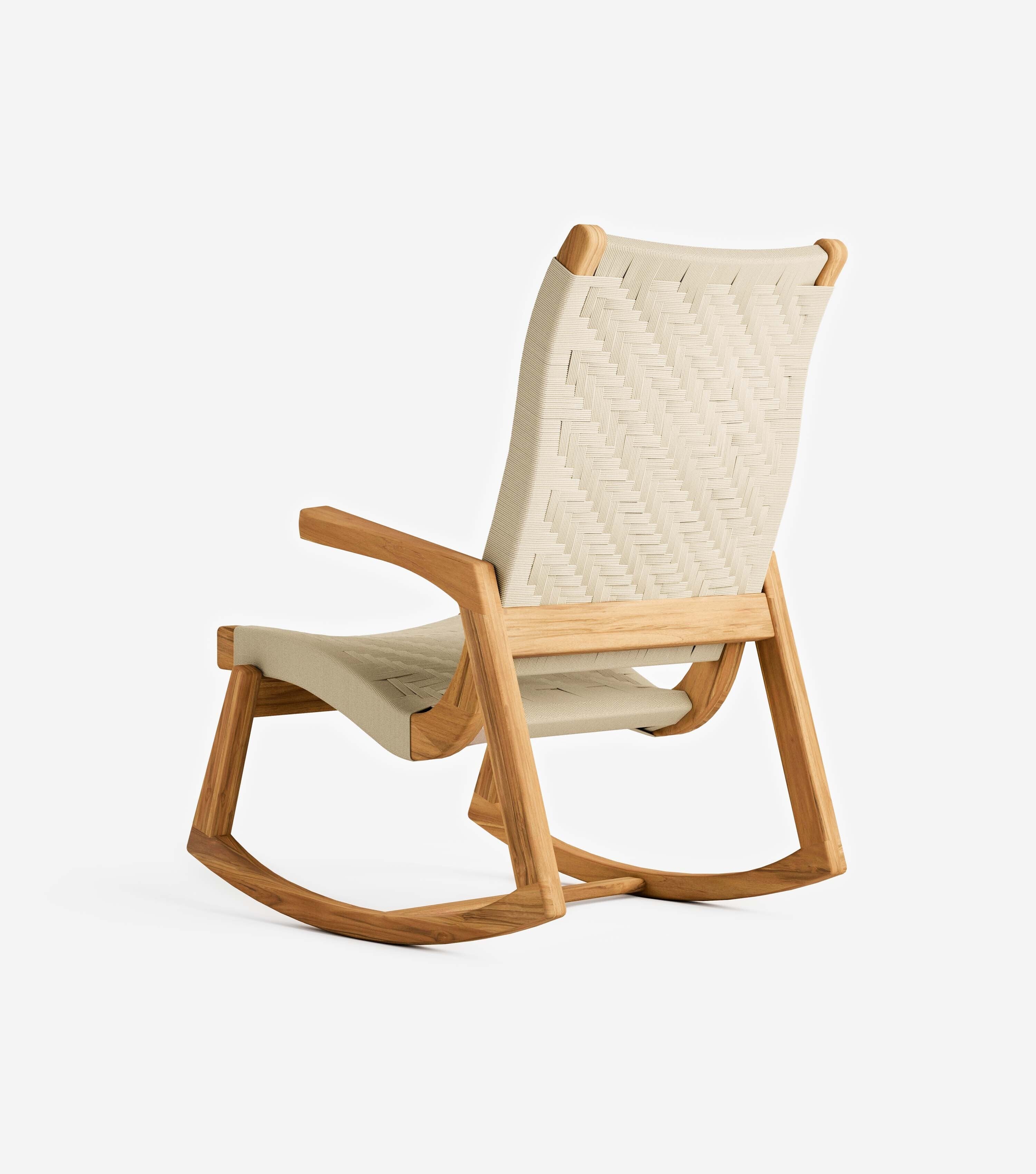 Natural Teak / Naturaline Basket Cord