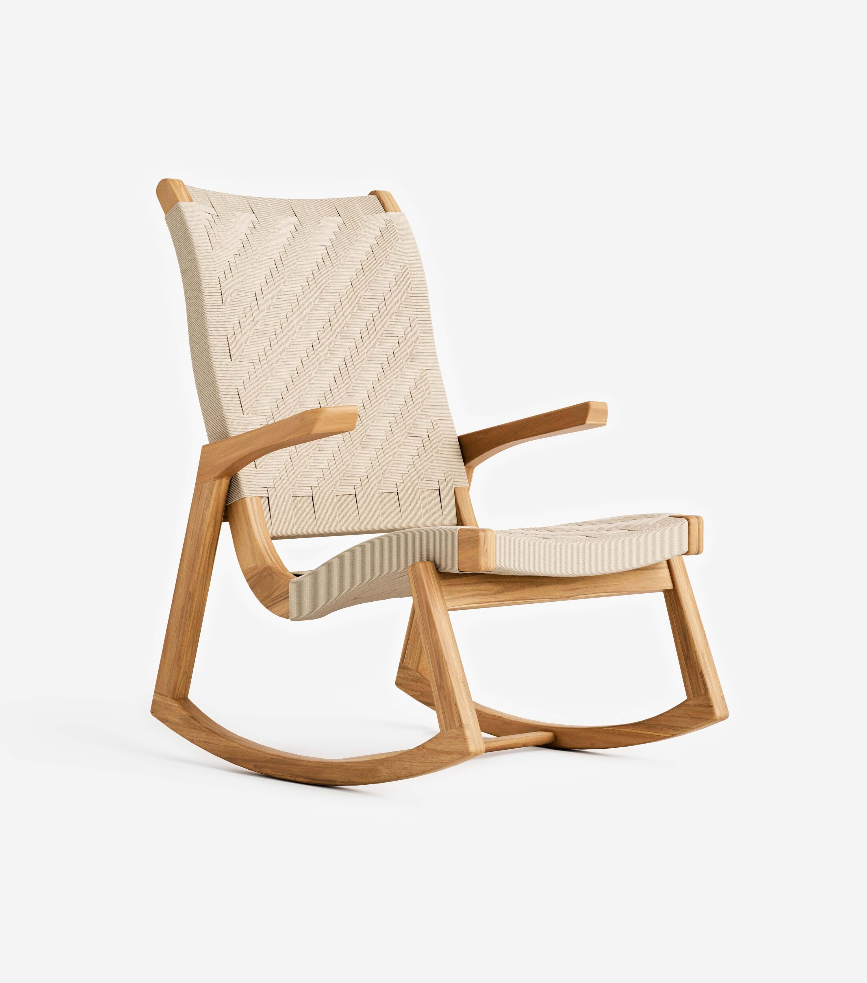 Natural Teak / Naturaline Basket Cord