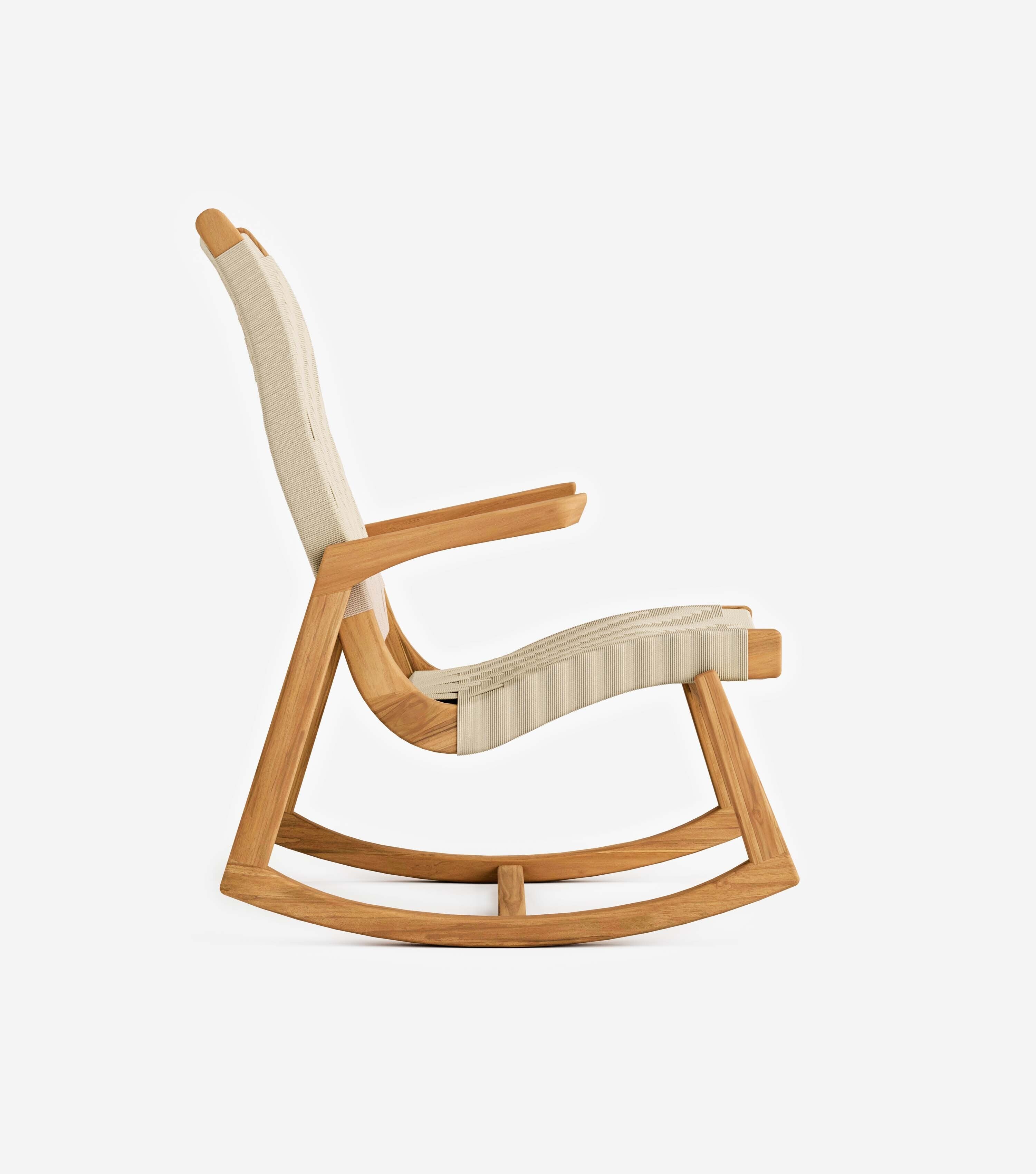 Natural Teak / Naturaline Basket Cord