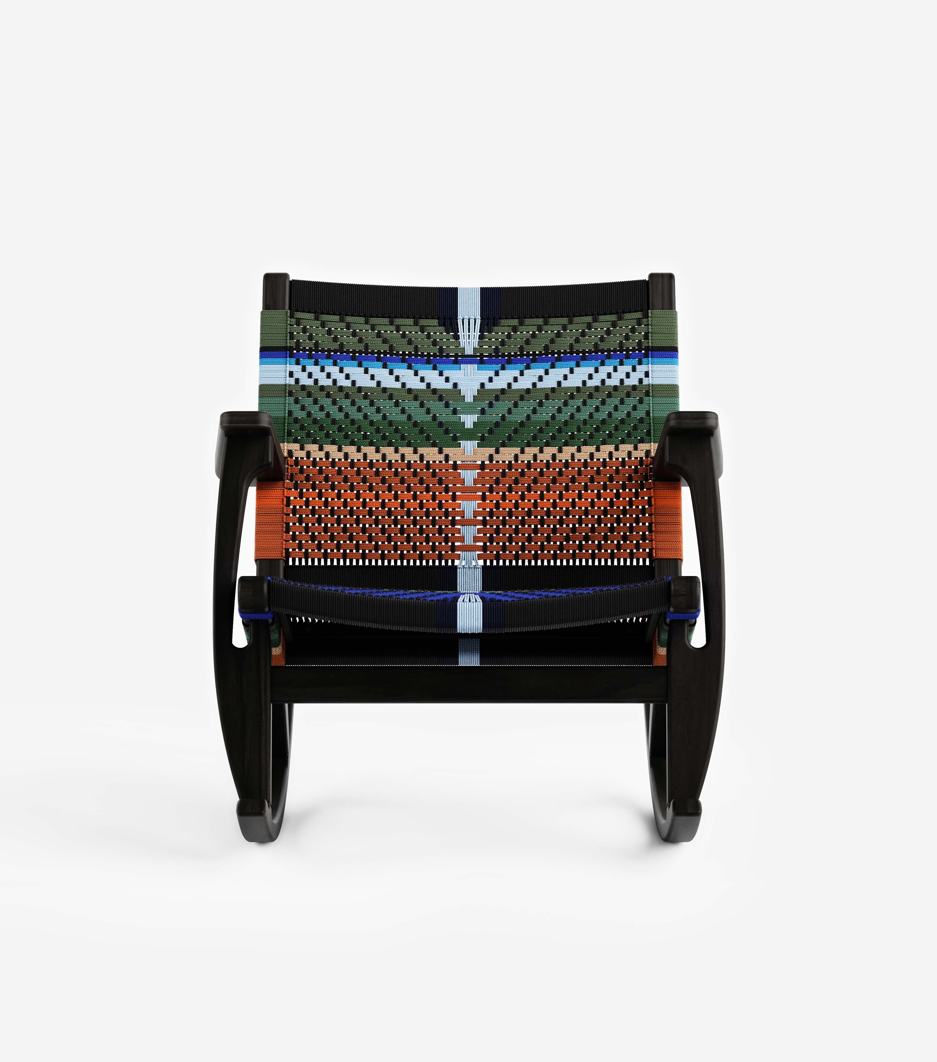 Masaya Rocking Chair Woven Mot Mot Cord | Forever Furniture by