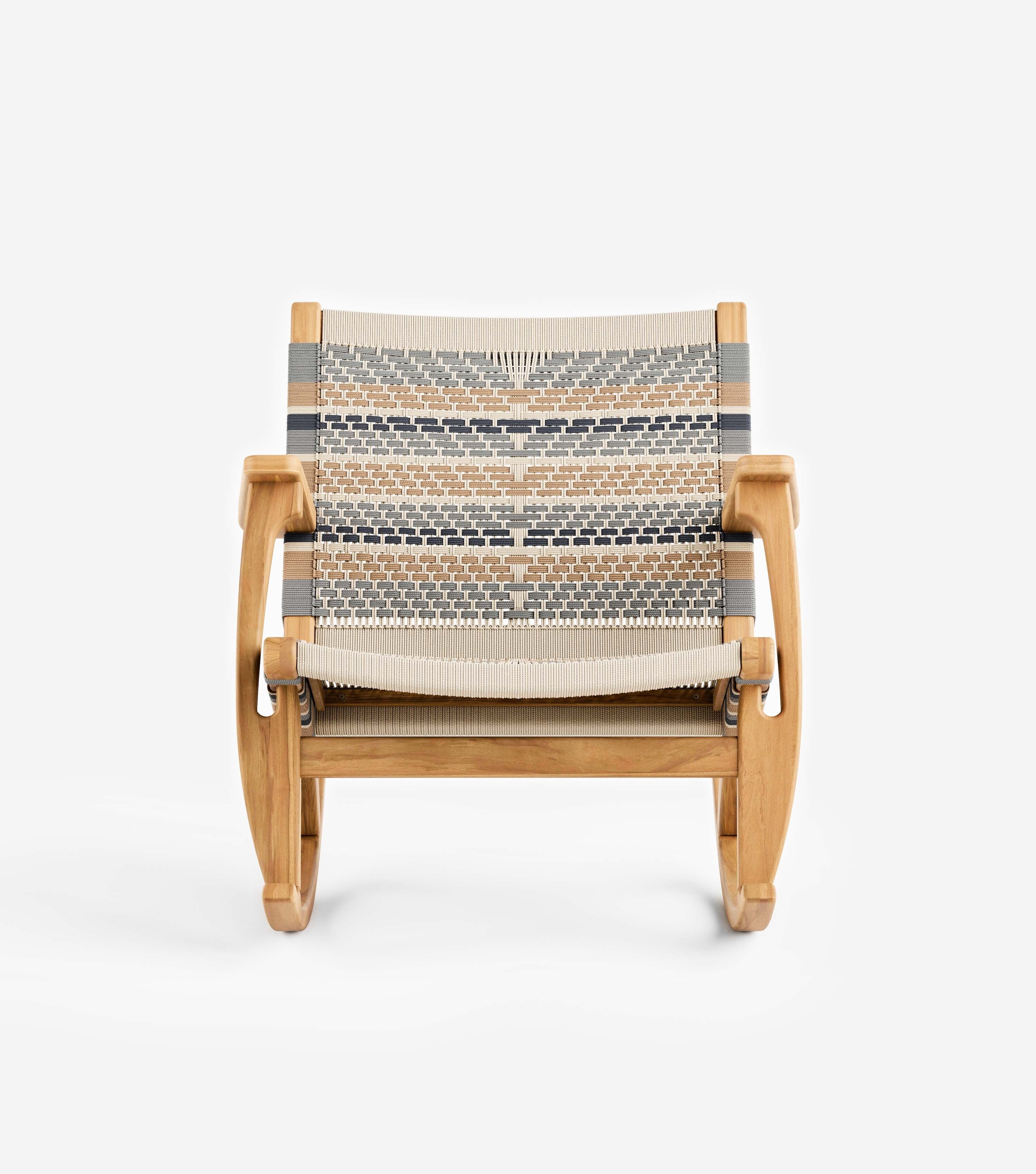 Natural Teak / Serena Pattern