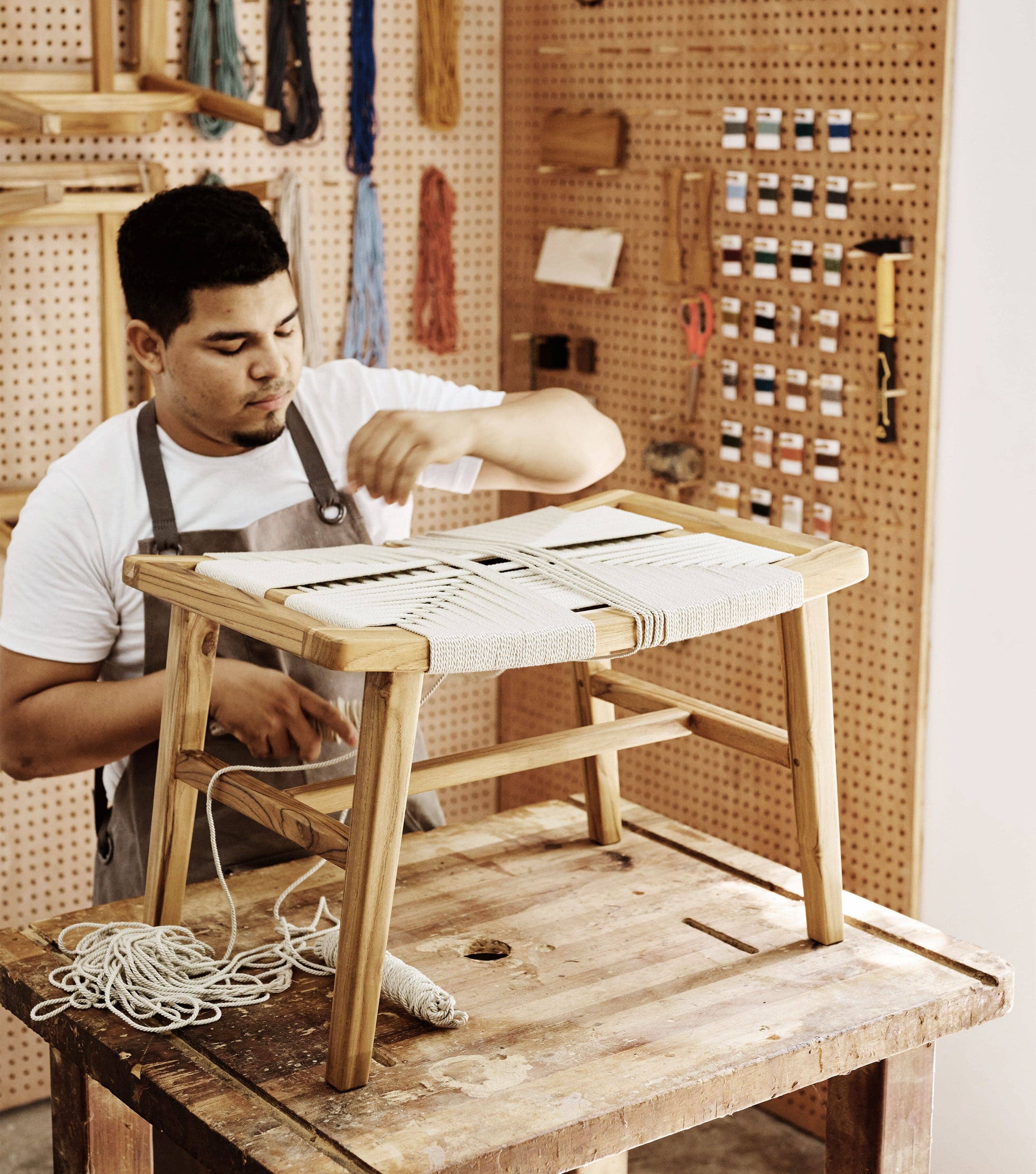 Natural / Naturaline Cross Braided Cord