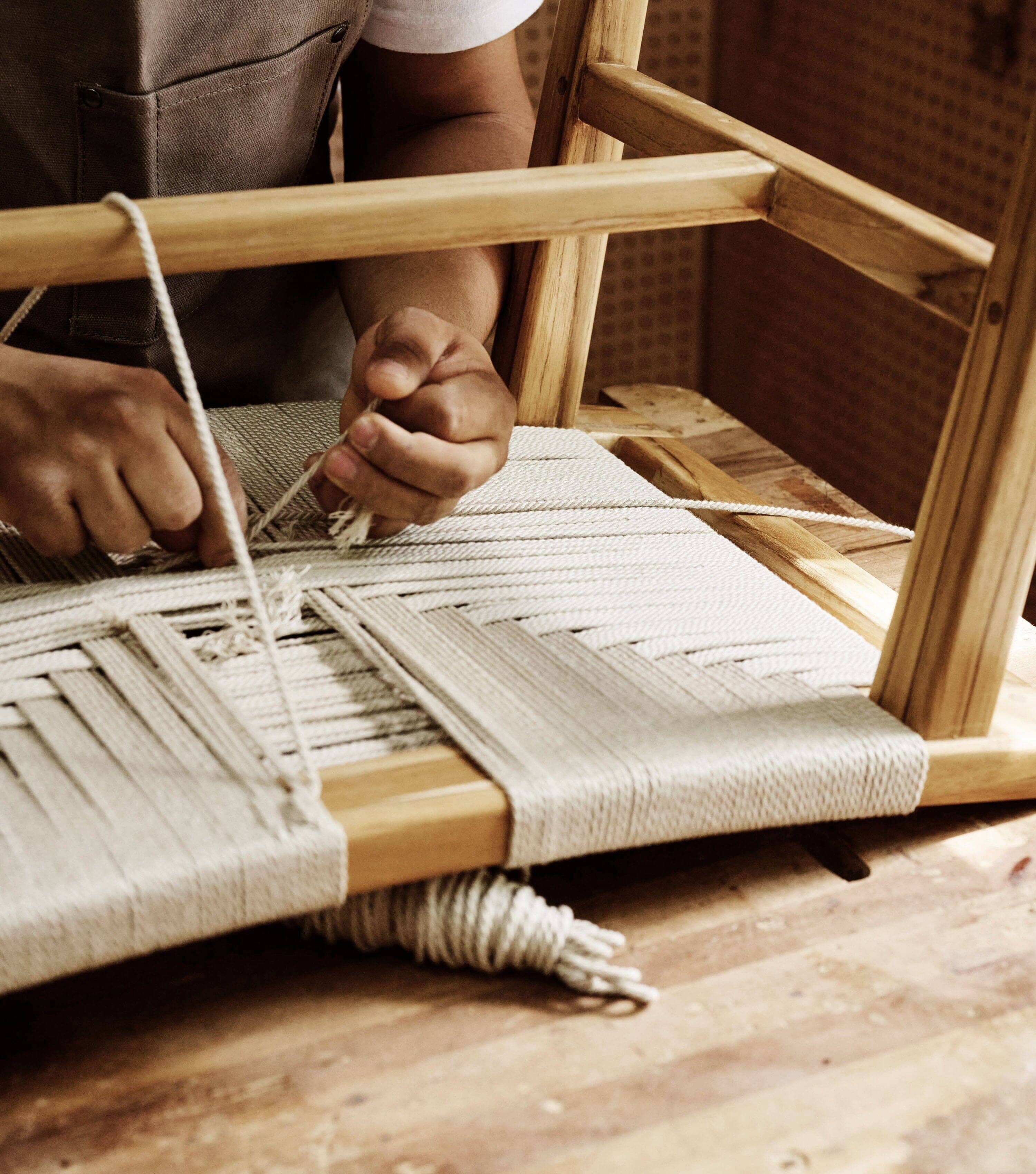 Natural / Naturaline Cross Braided Cord