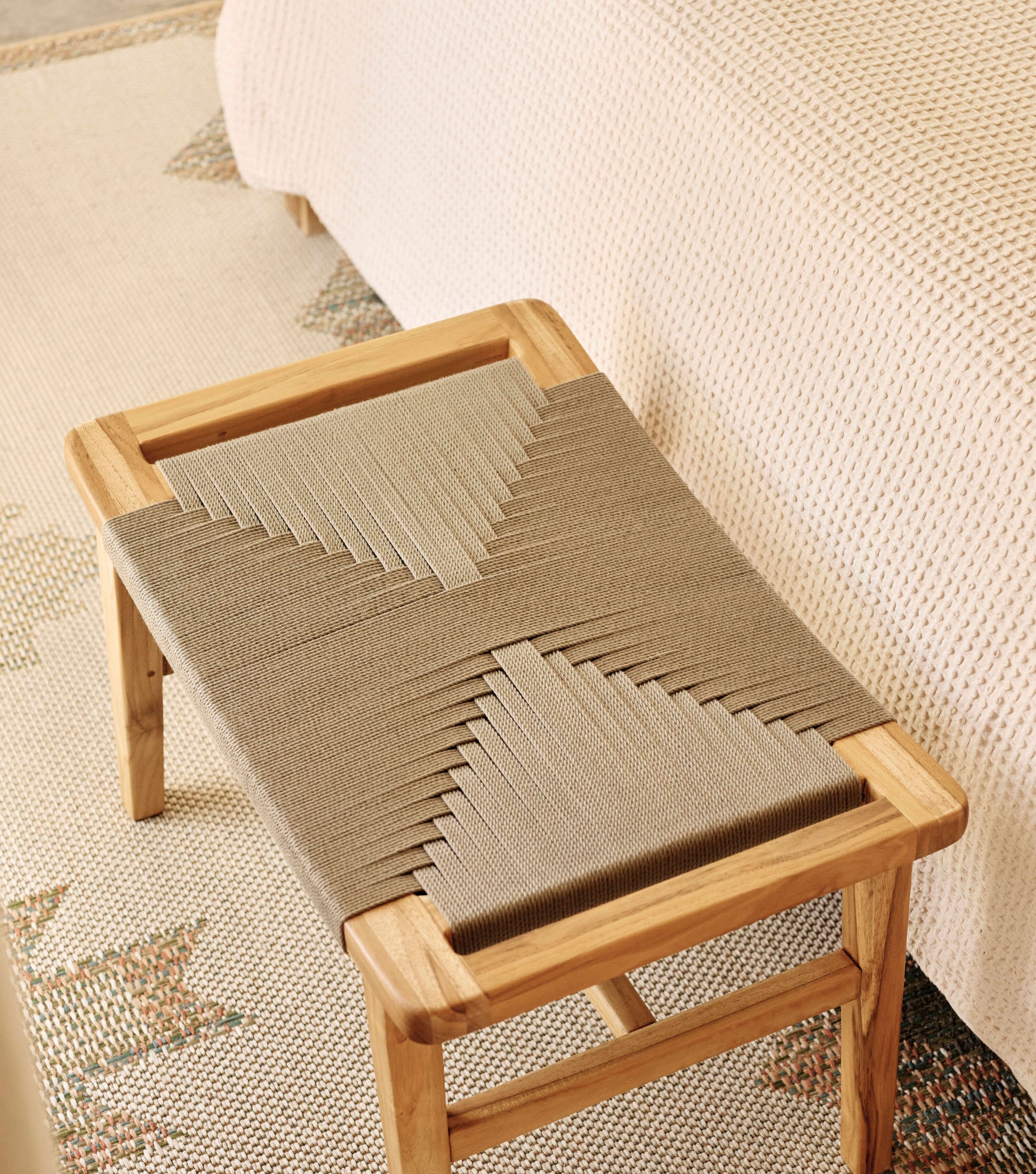 Natural / Taupe Cross Braided Cord