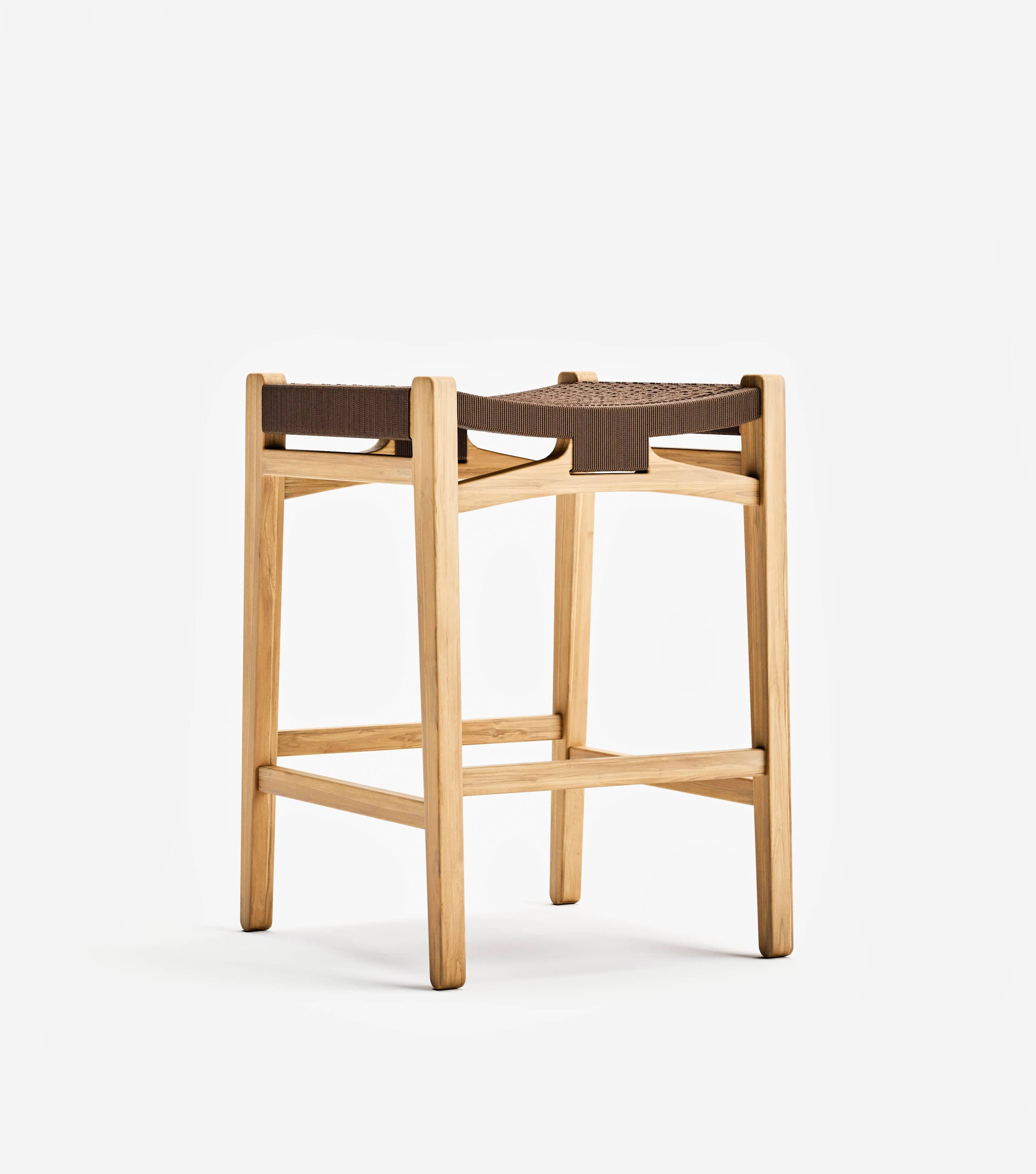 Natural / Chocolate V Braided Cord / Counter