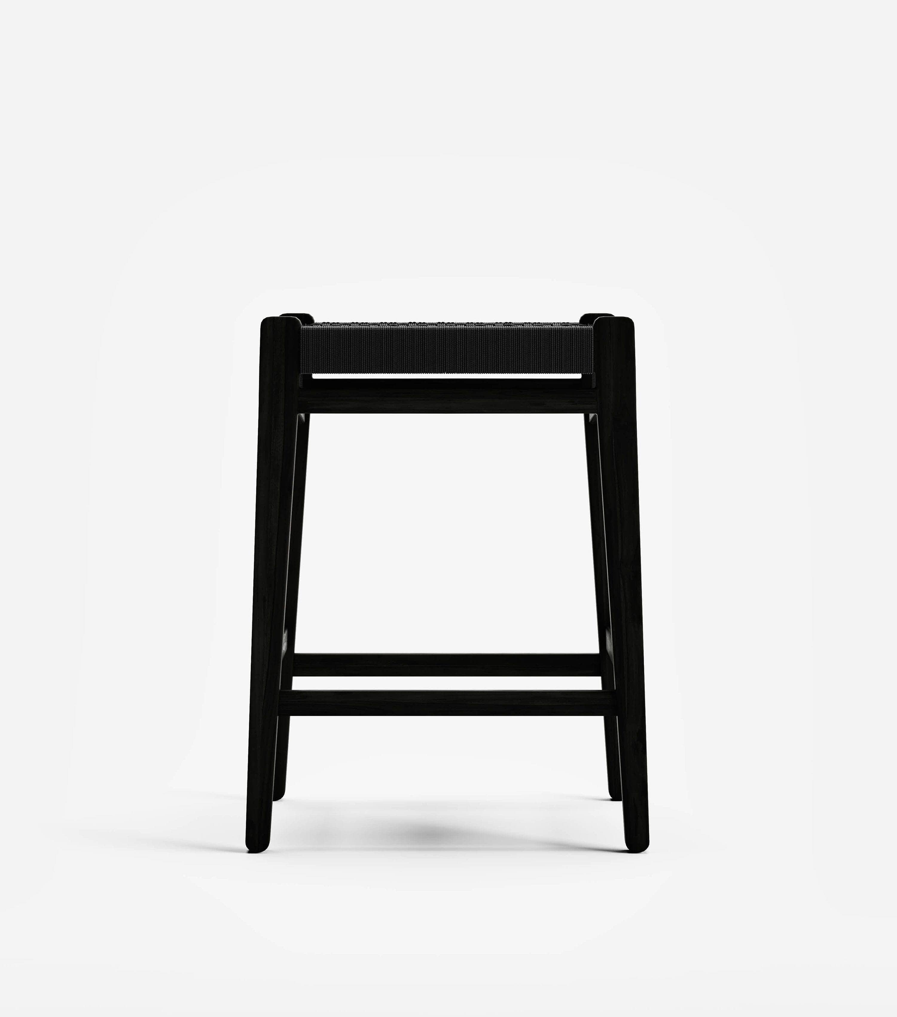 Charcoal / Black V Braided Cord / Counter