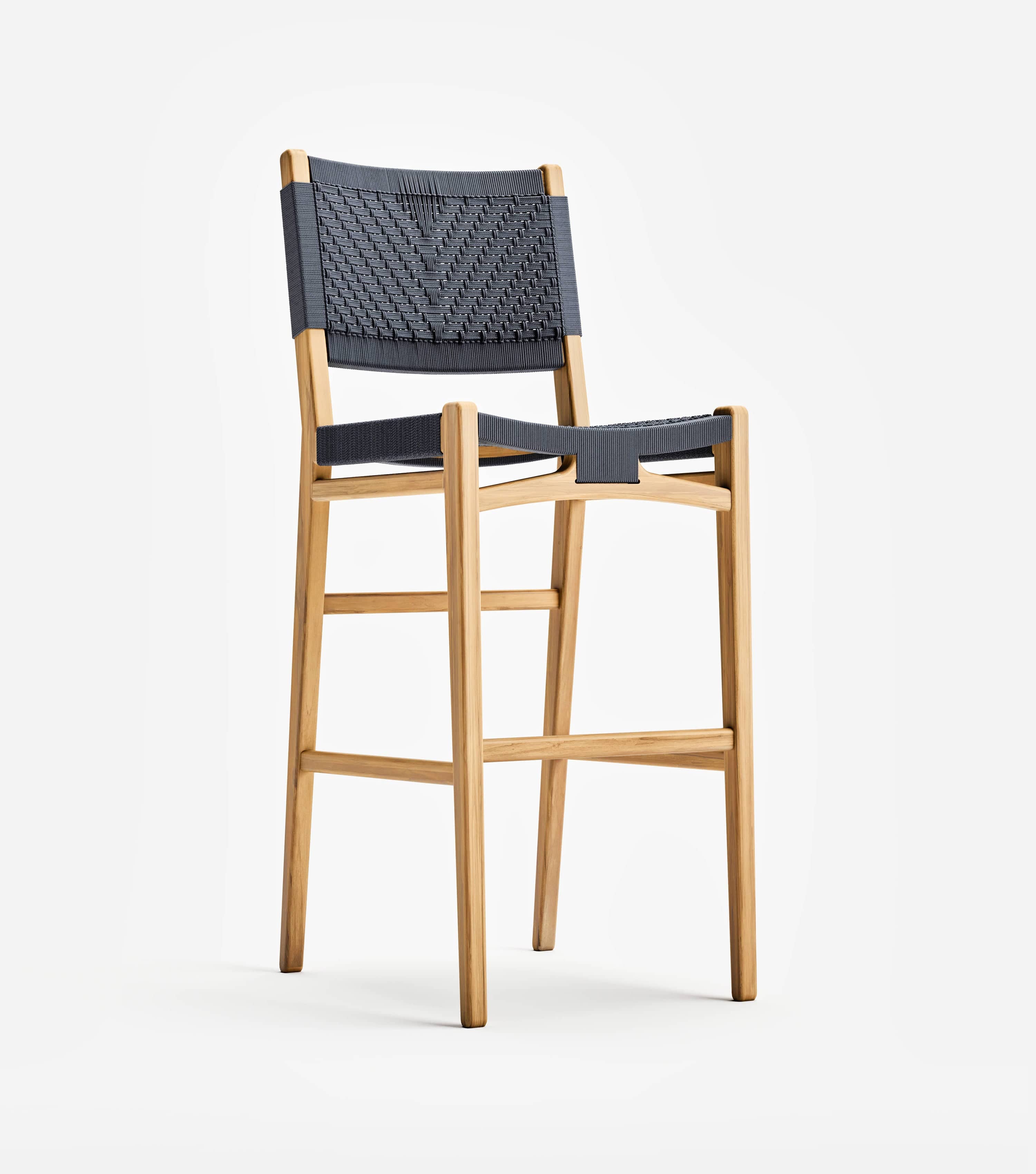 Natural / Charcoal V Braided Cord / Bar