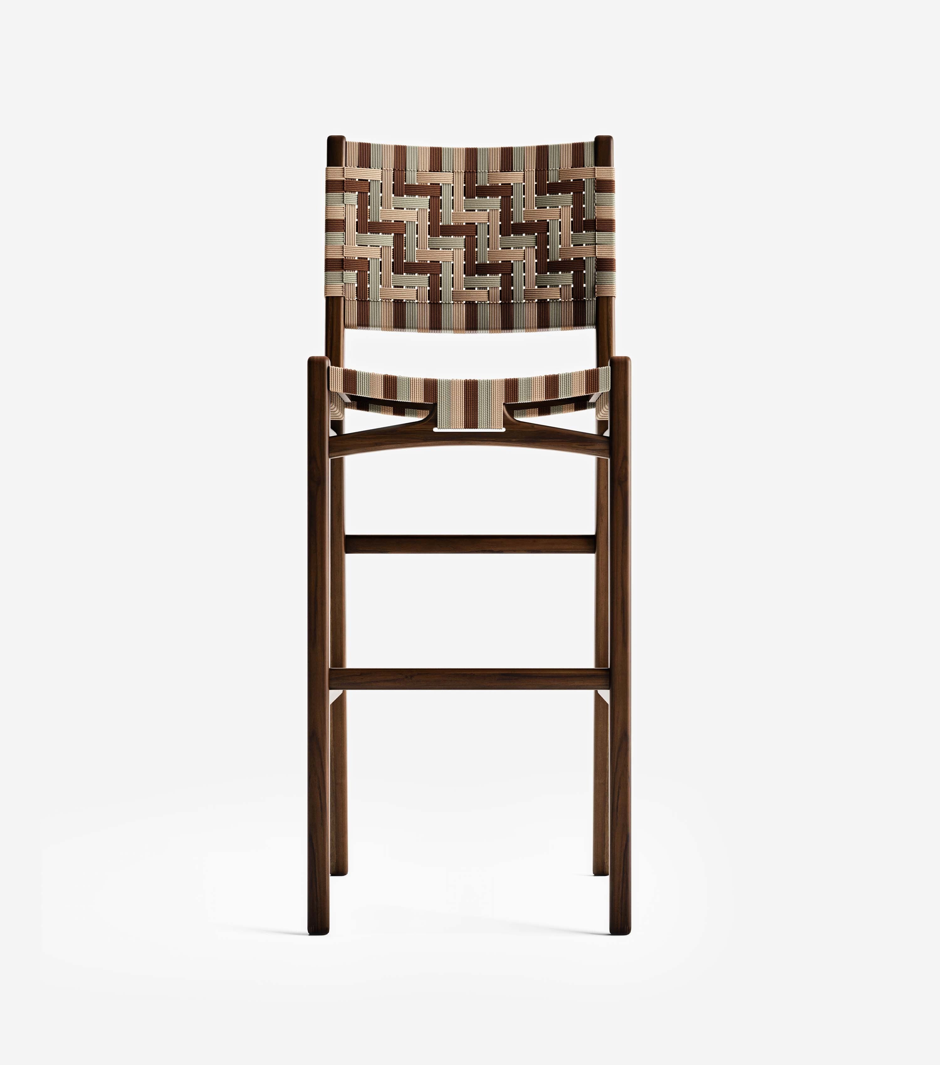 Coffee Teak / Tierra Pattern / Bar