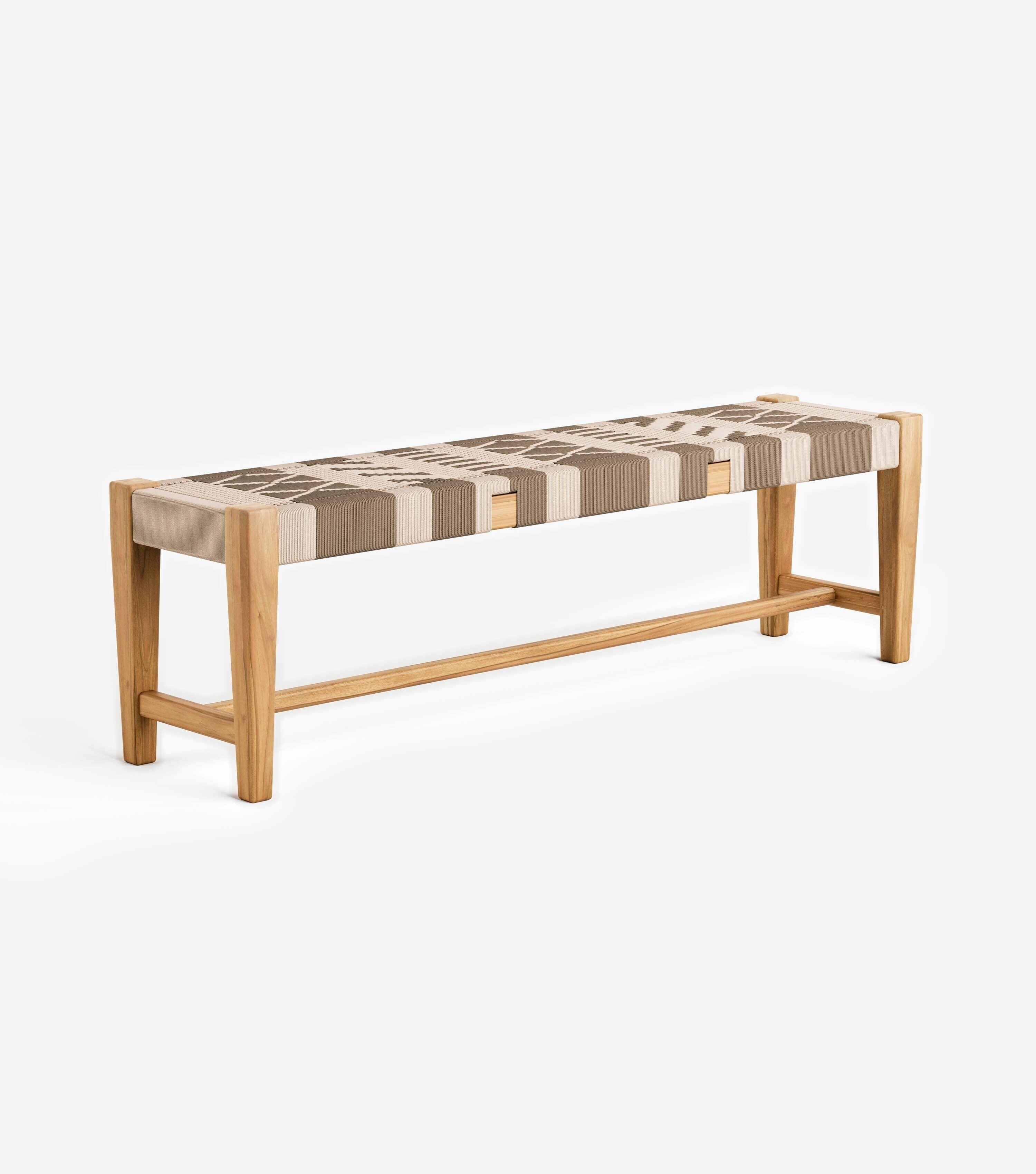 Natural Teak / Boho Pattern / 59