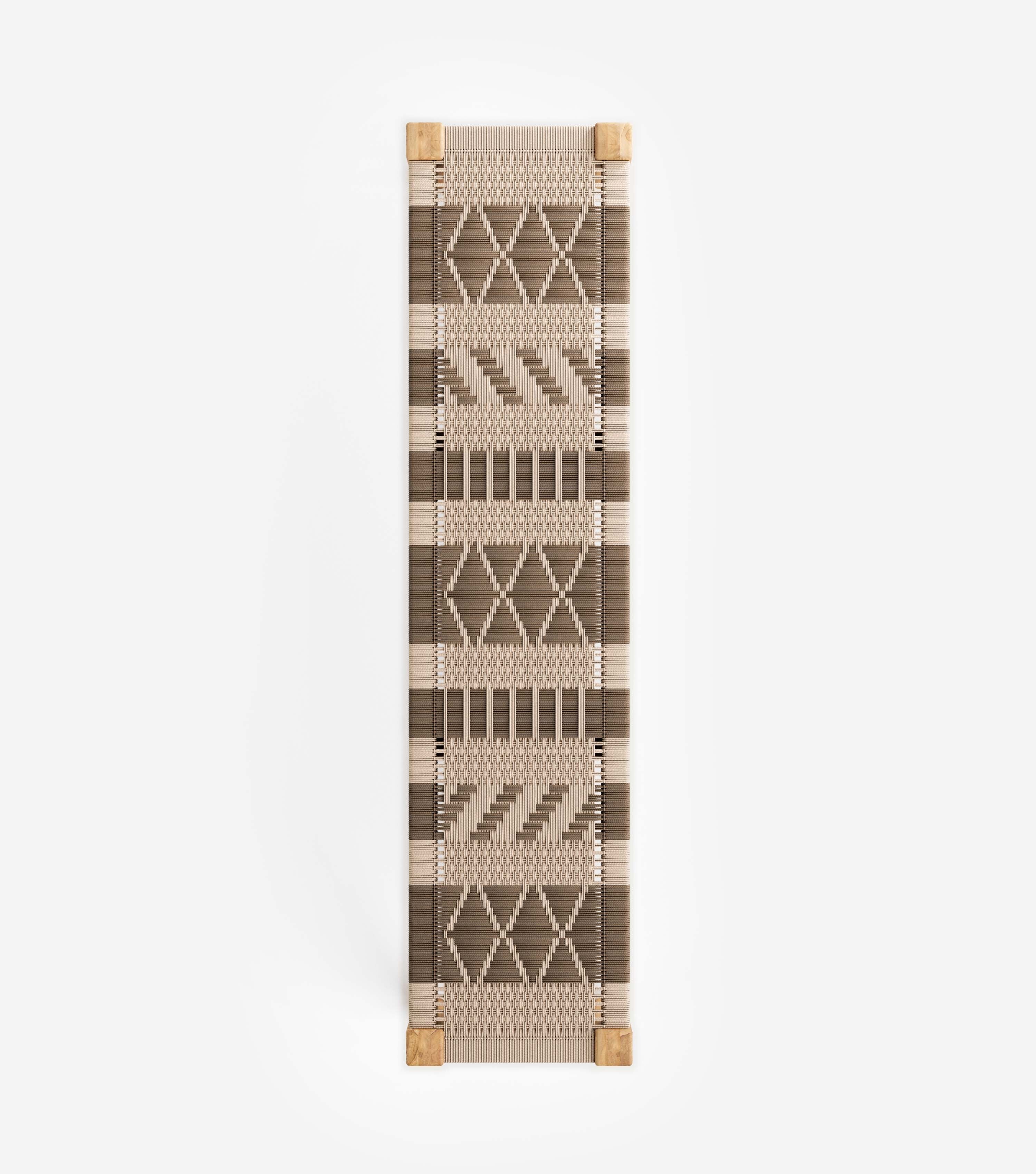 Natural Teak / Boho Pattern / 59