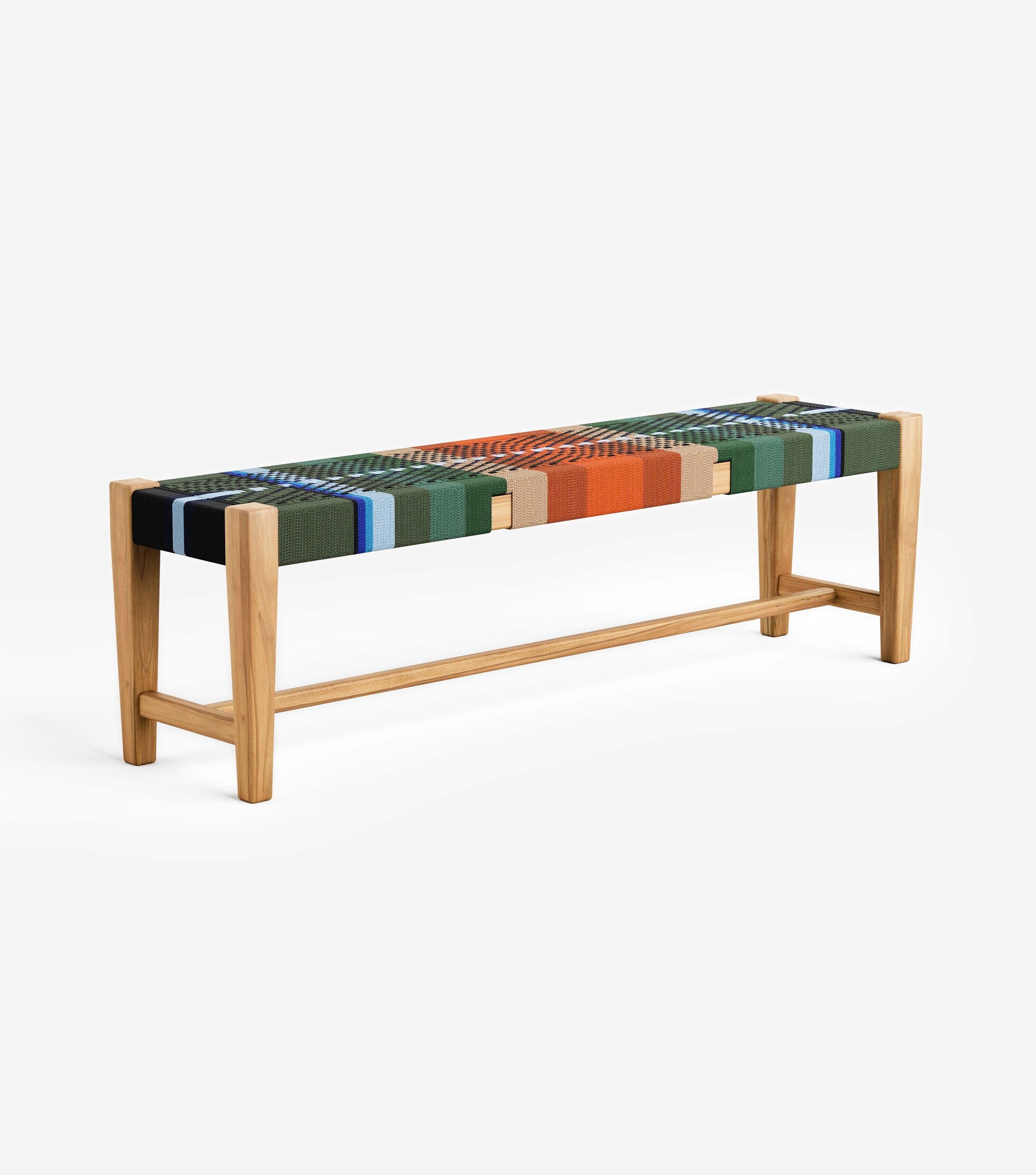 Natural Teak / Mot Mot Pattern / 59