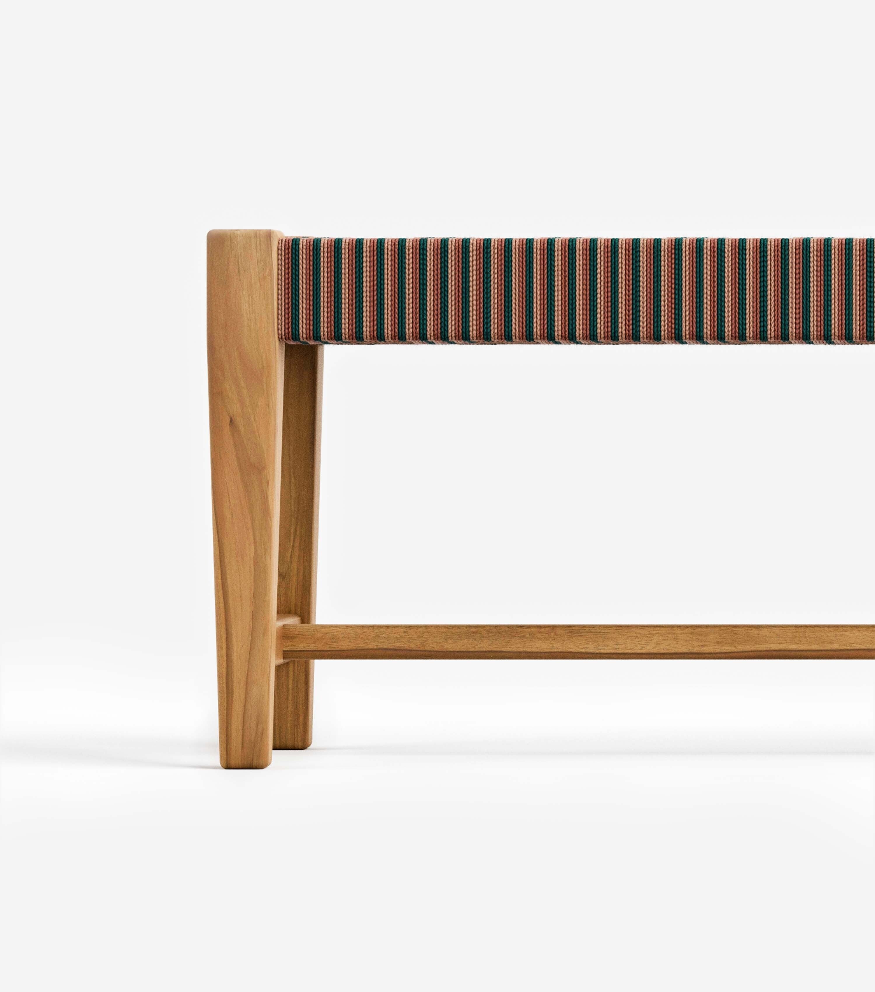 Natural Teak / Tropical Pattern / 59