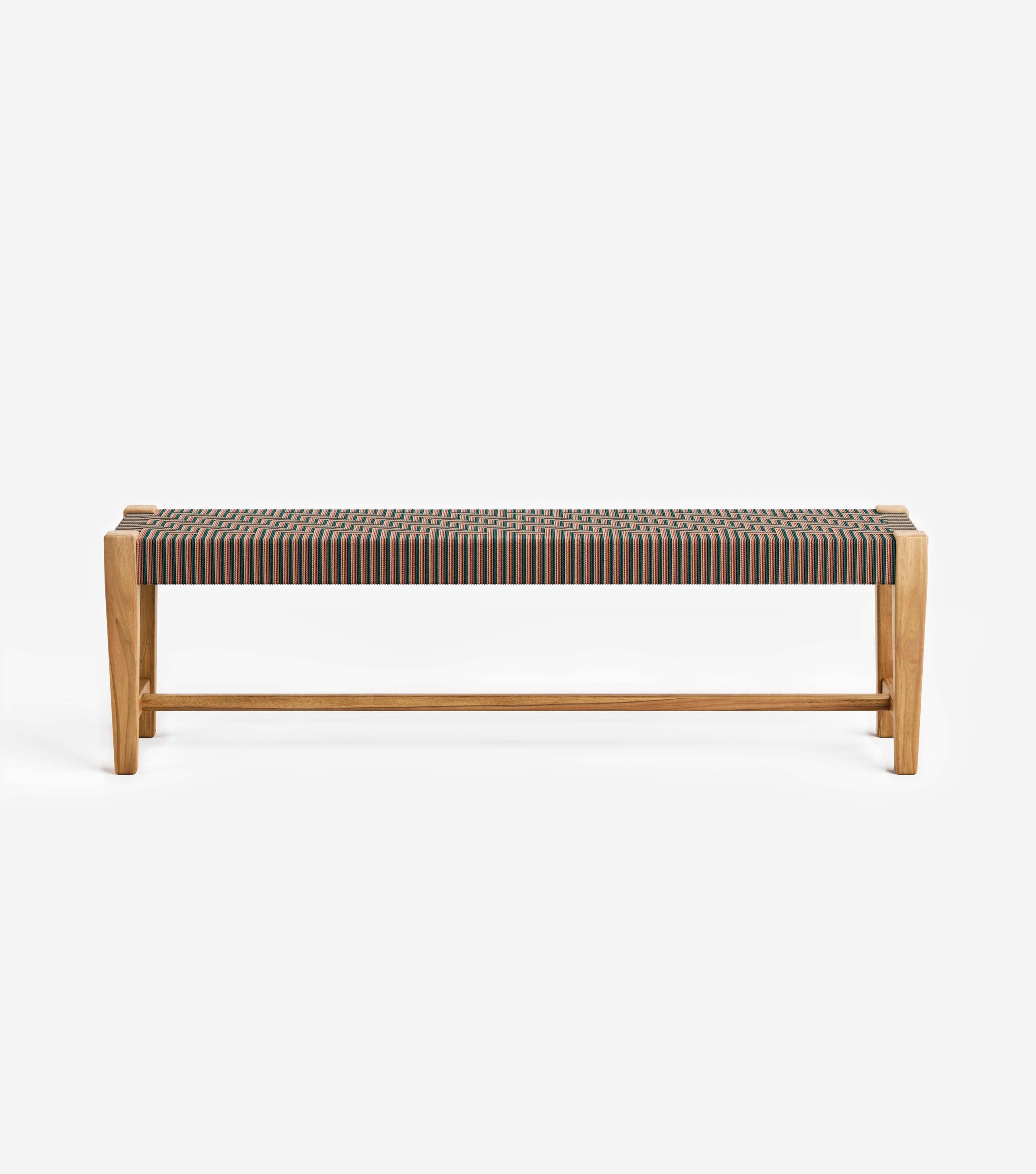 Natural Teak / Tropical Pattern / 59
