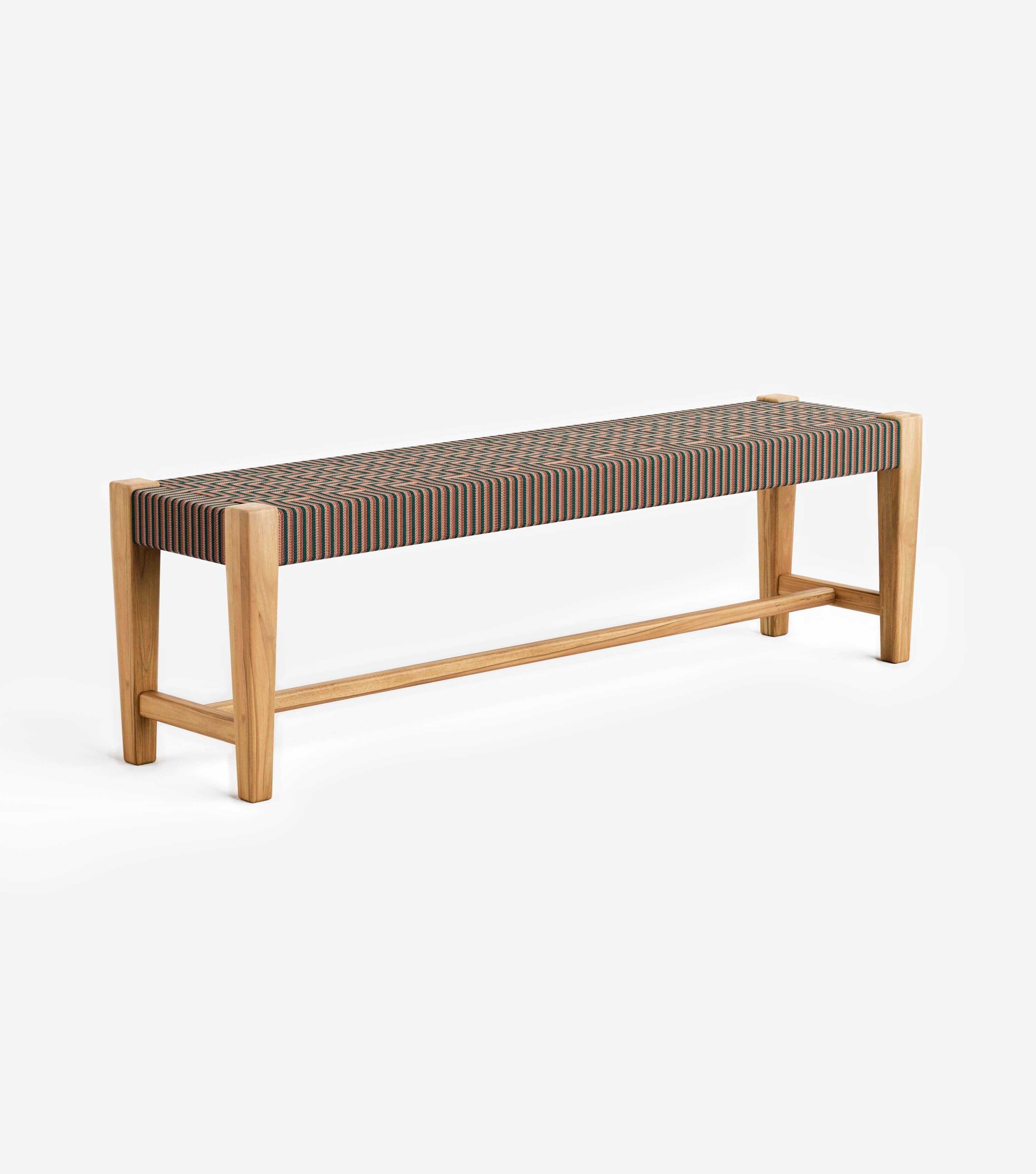 Natural Teak / Tropical Pattern / 59