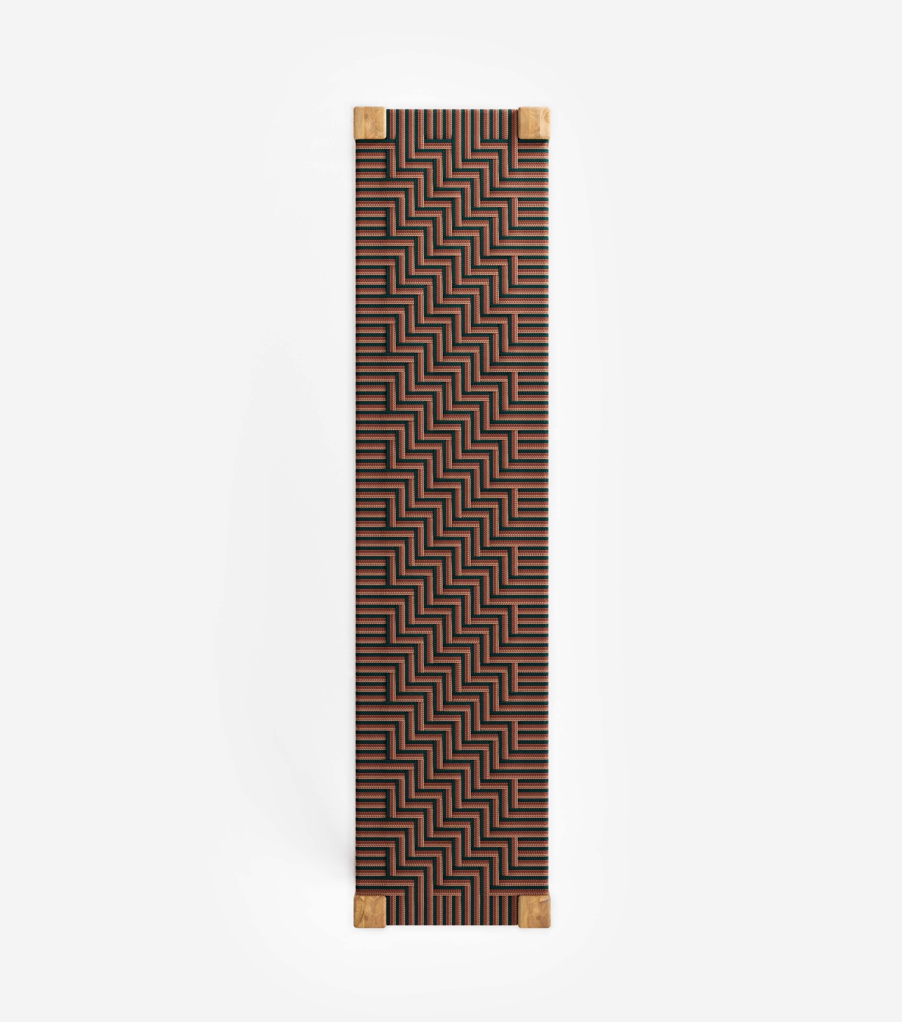 Natural Teak / Tropical Pattern / 59