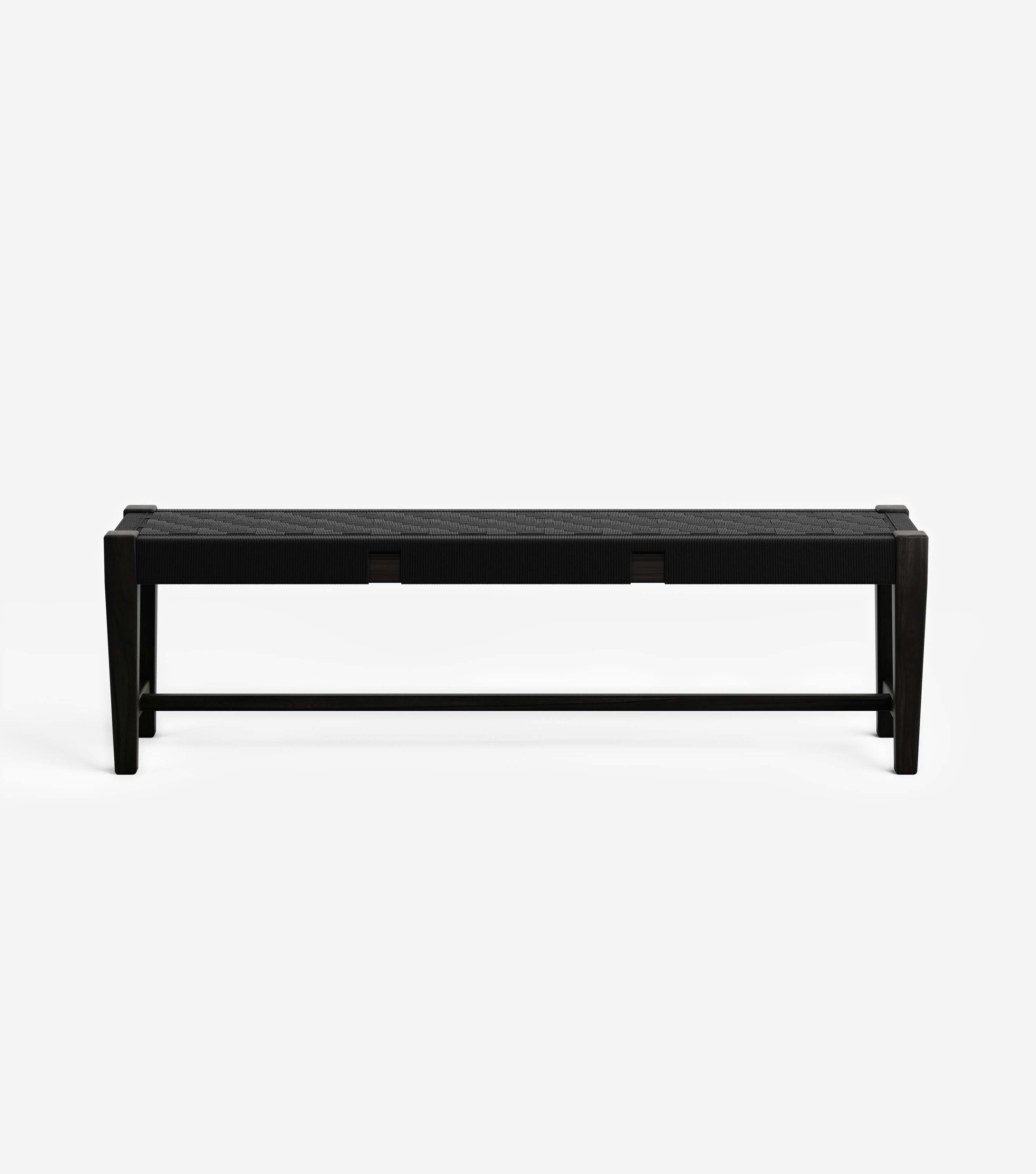 Charcoal Teak / Black Basket Cord / 59