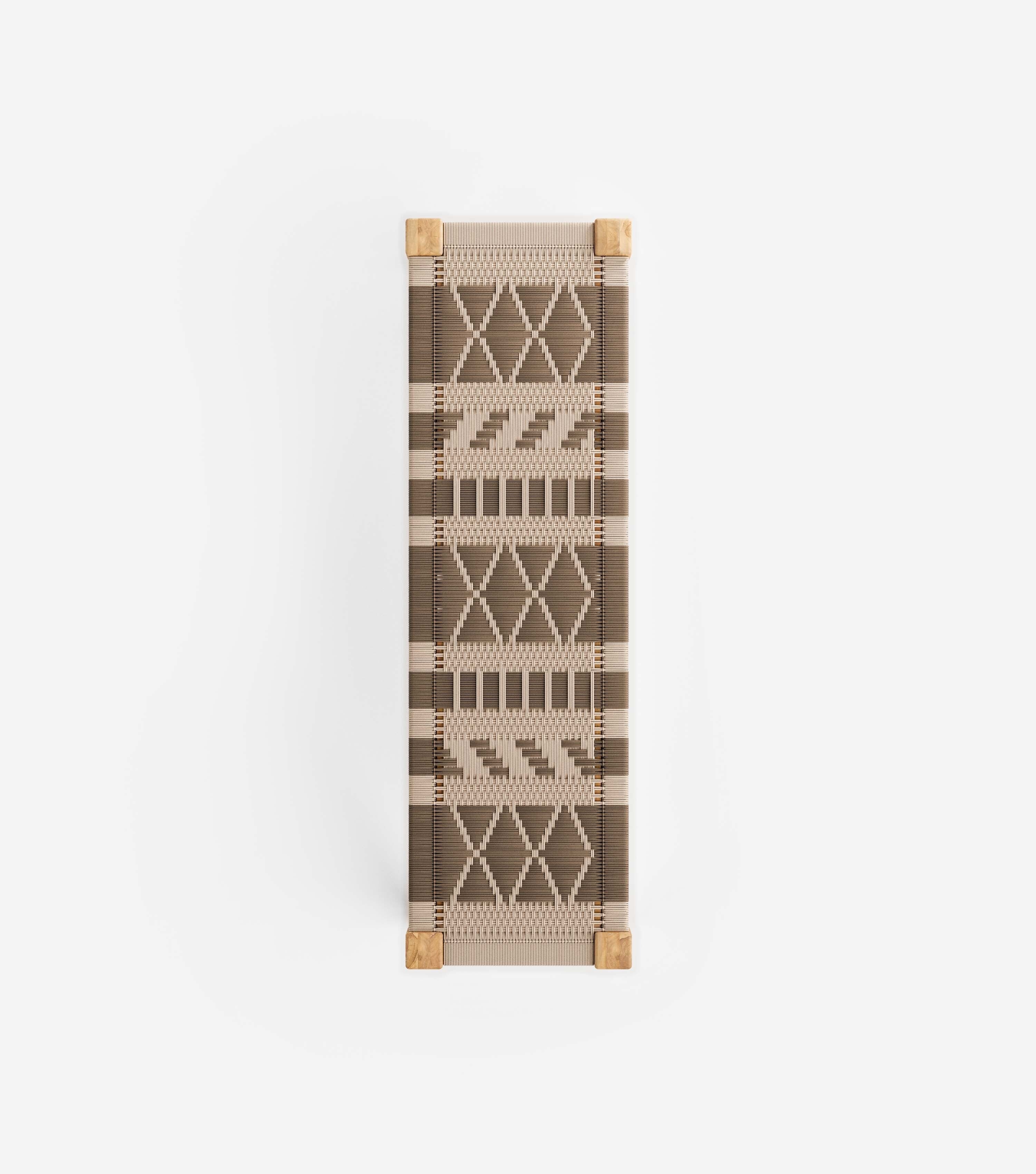 Natural Teak / Boho Pattern / 47