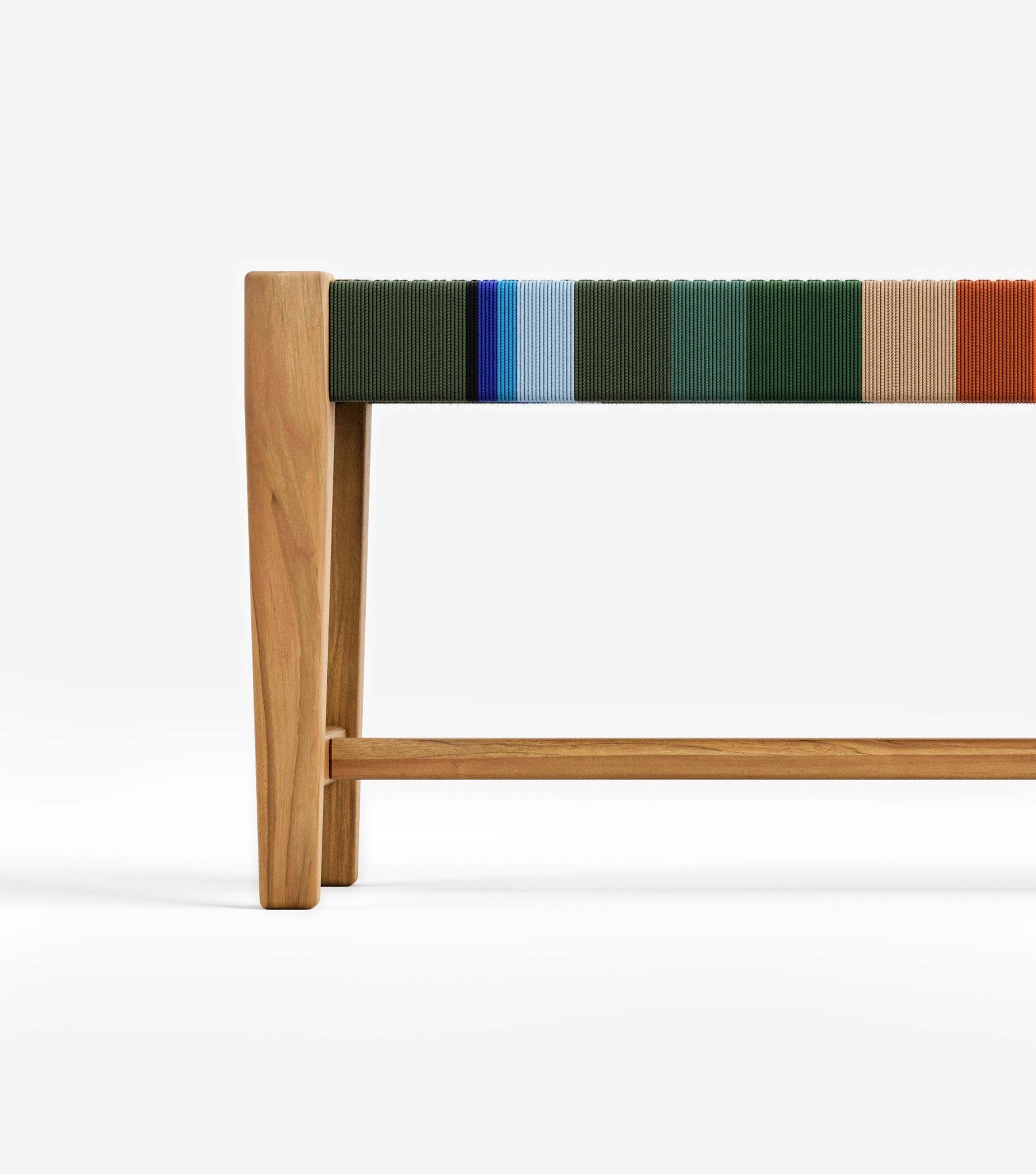Natural Teak / Mot Mot Pattern / 47