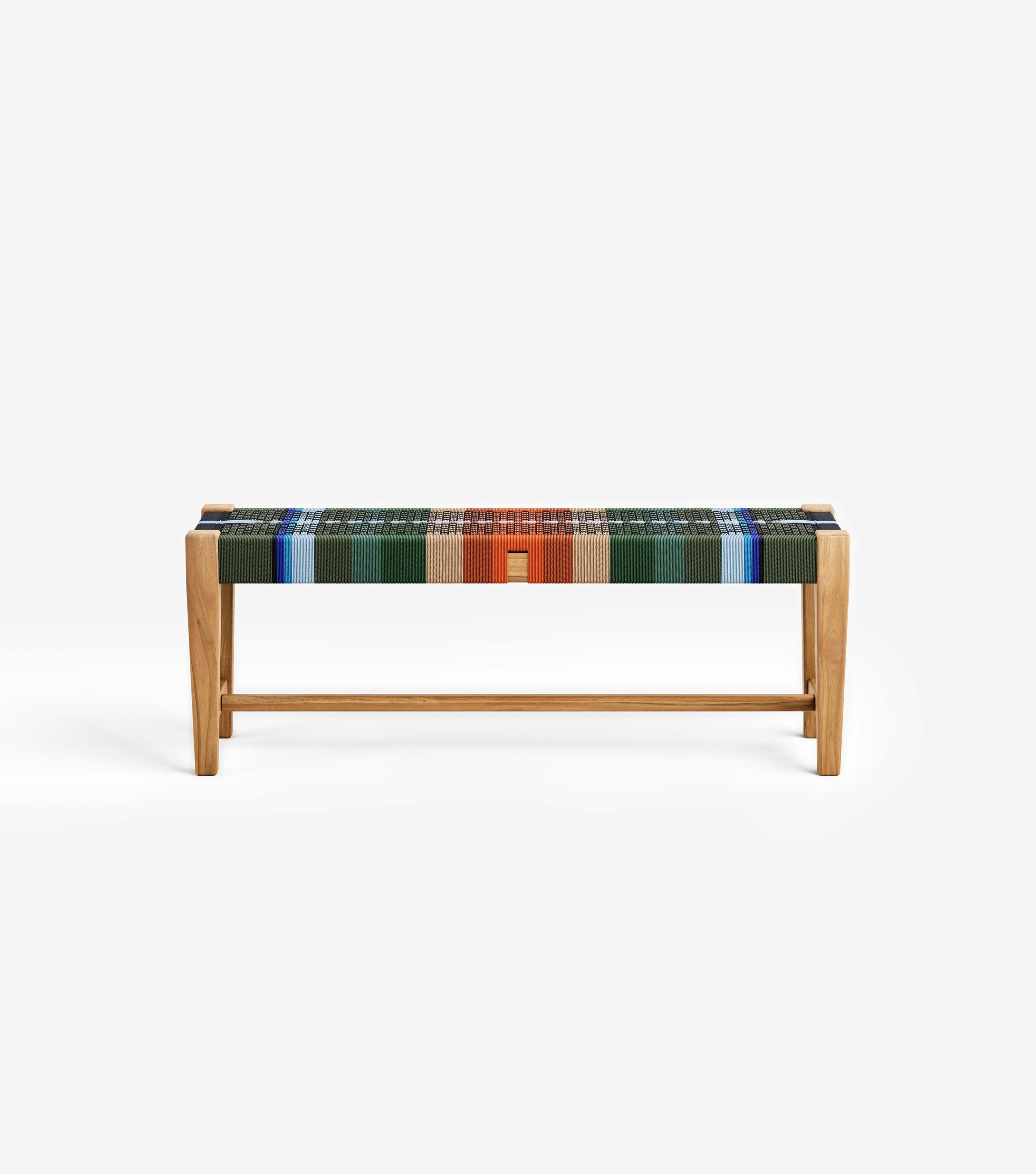 Natural Teak / Mot Mot Pattern / 47