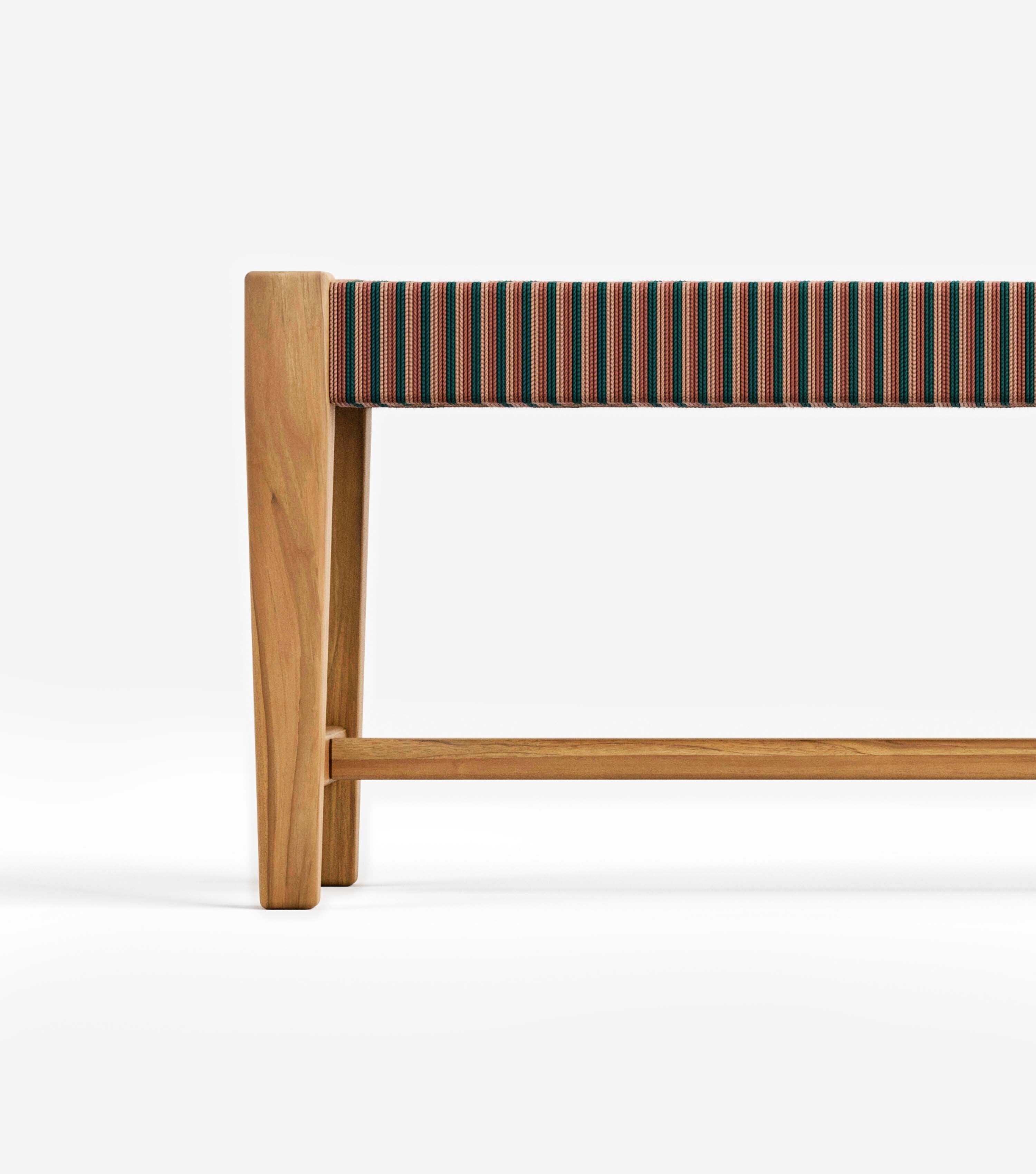 Natural Teak / Tropical Pattern / 47