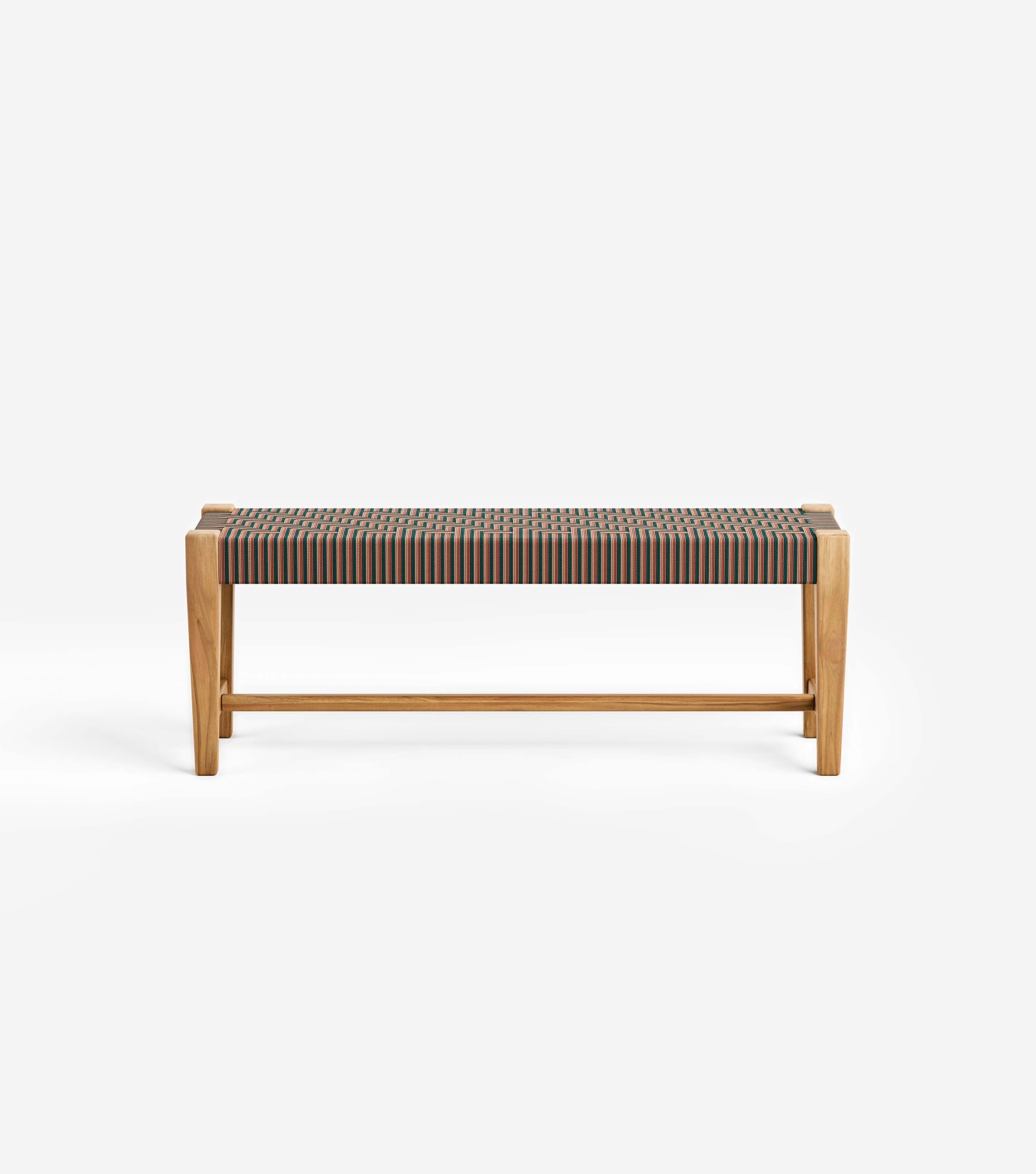 Natural Teak / Tropical Pattern / 47