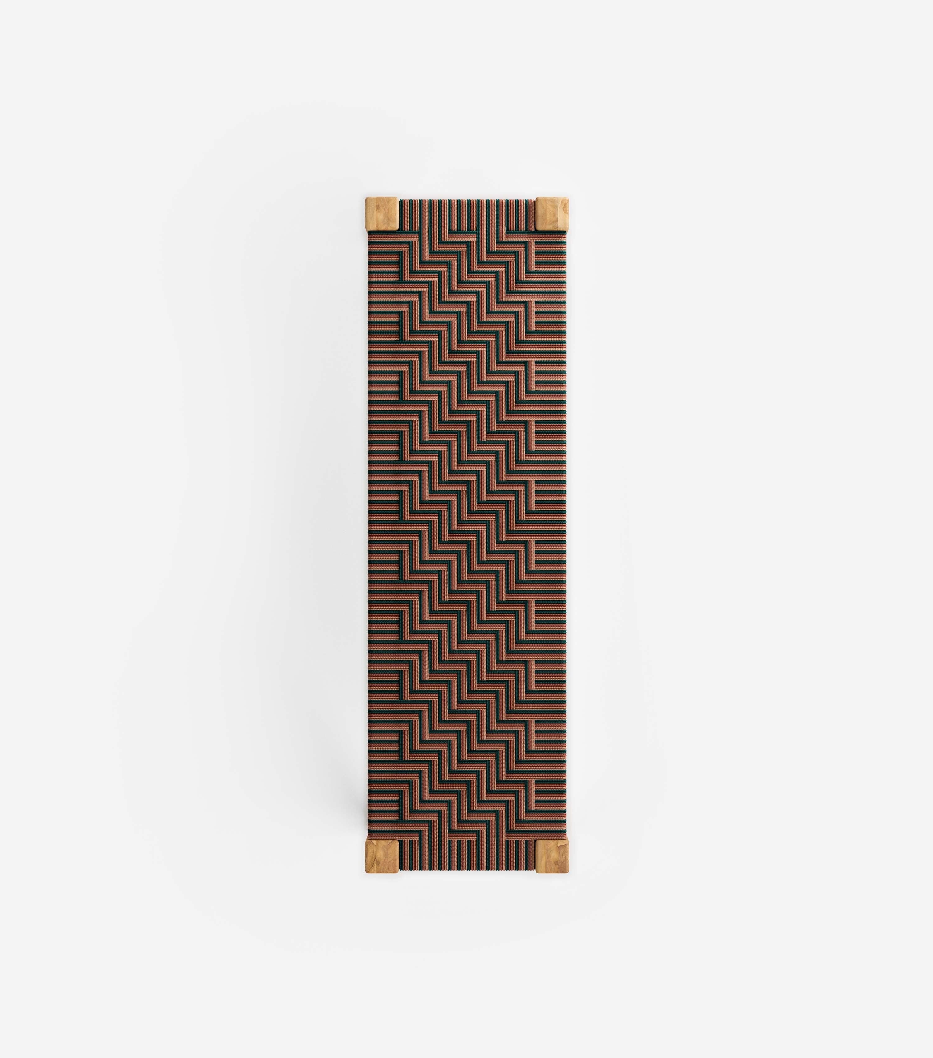 Natural Teak / Tropical Pattern / 47