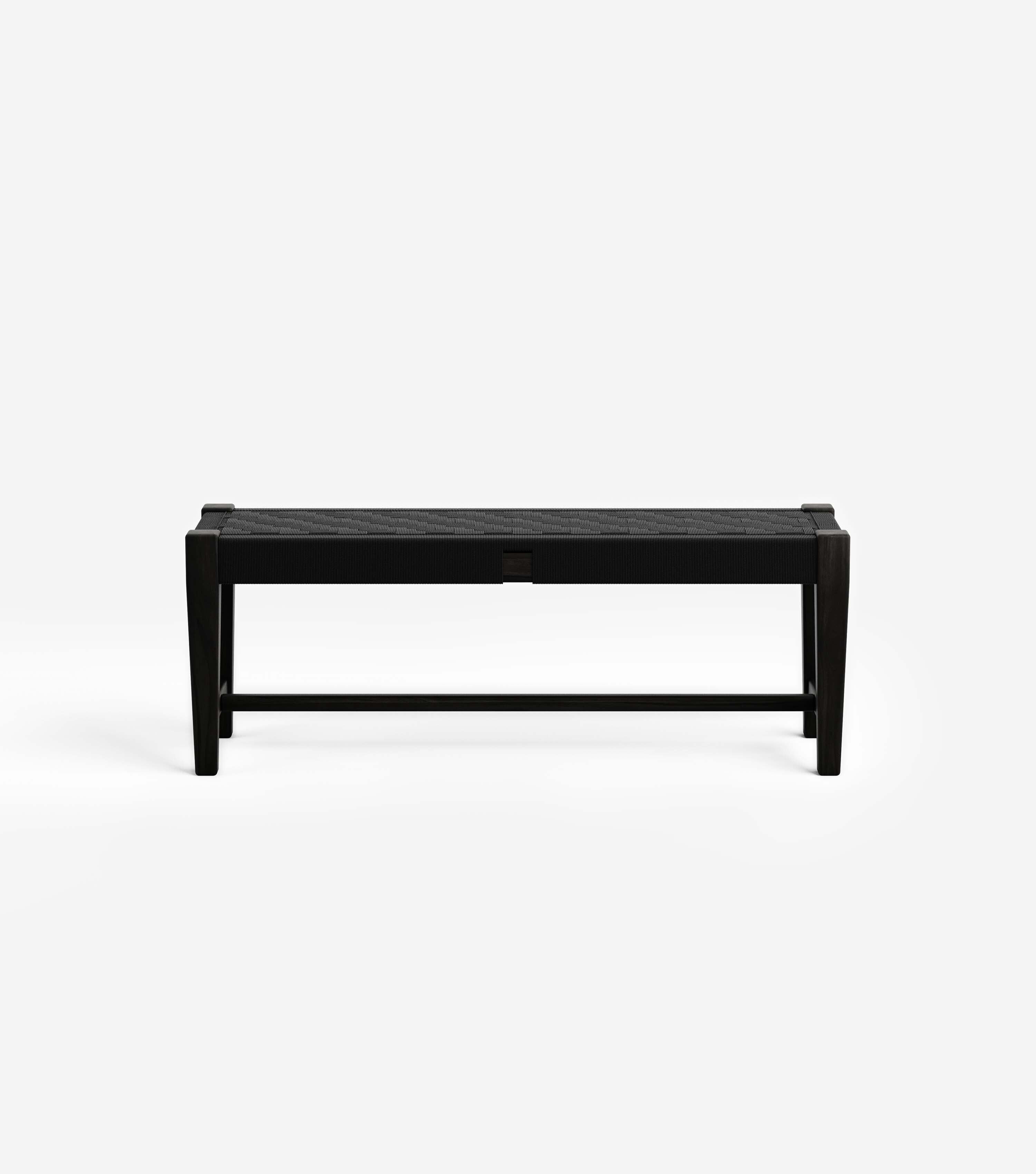 Charcoal Teak / Black Basket Cord / 47