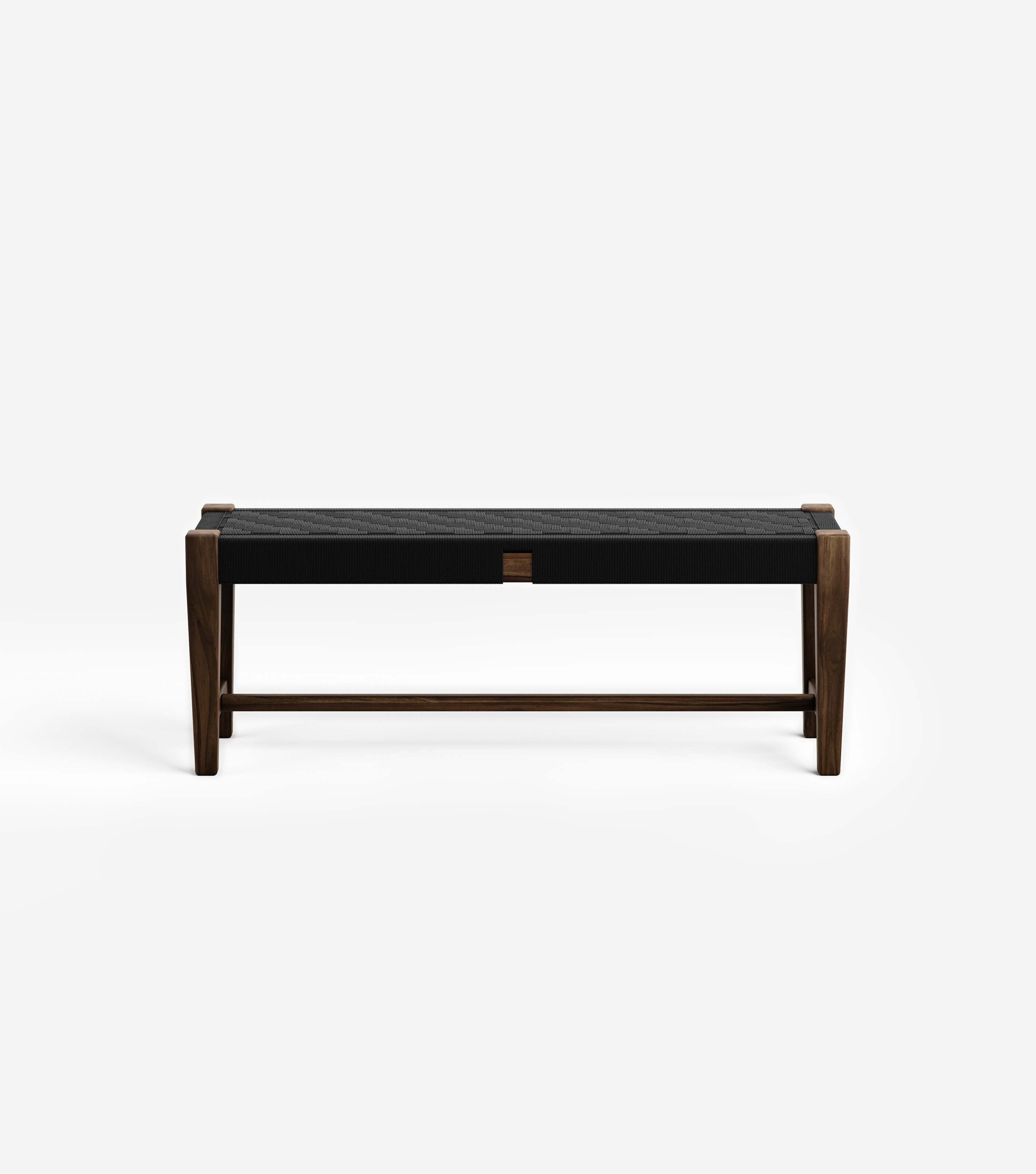 Coffee Teak / Black Basket Cord / 47