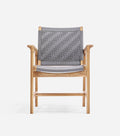 Natural Teak / Light Grey Basket Cord