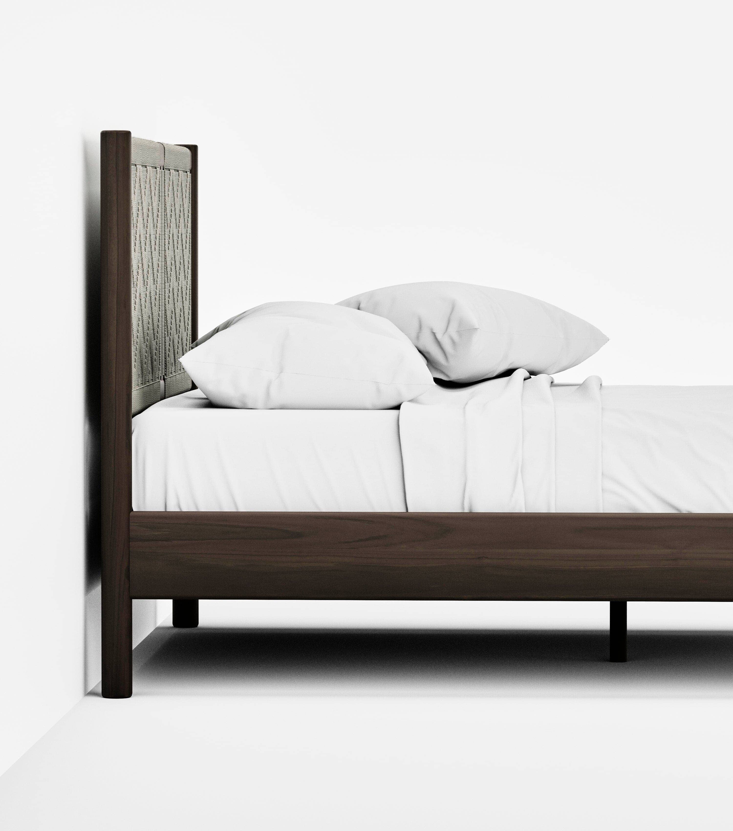 Coffee / Taupe Chevron Cord / Queen