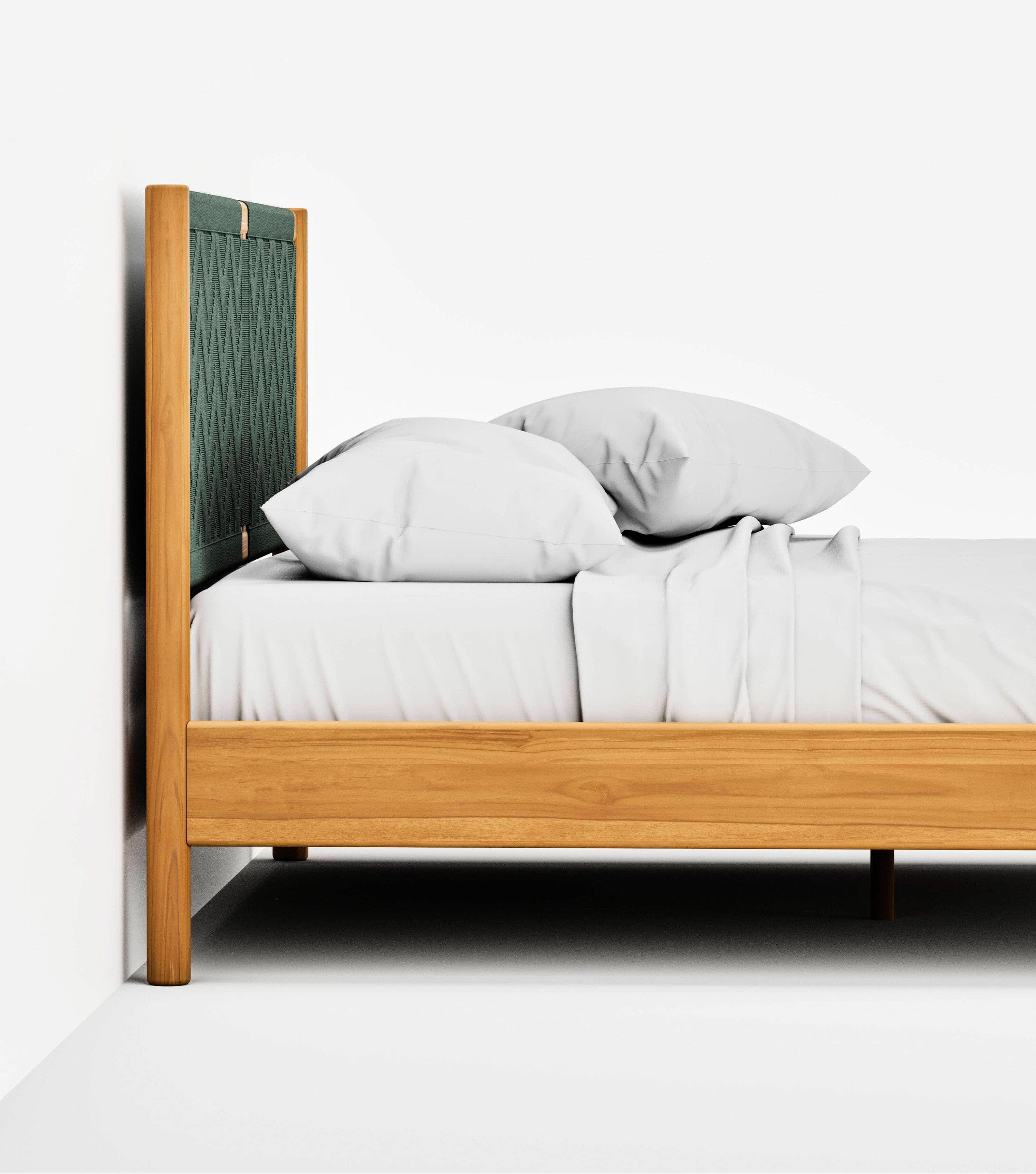 Natural  / Basil Chevron Cord / King