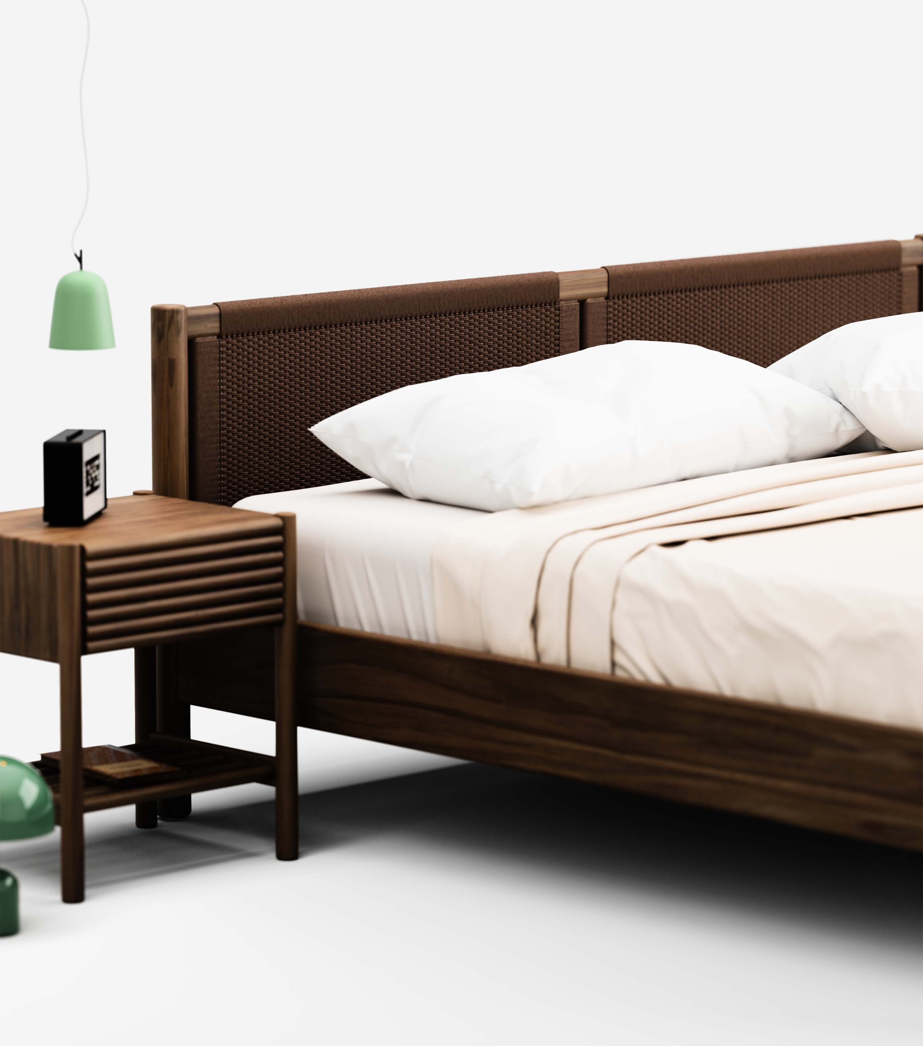 Coffee Teak / Chocolate Traditional Cord / King