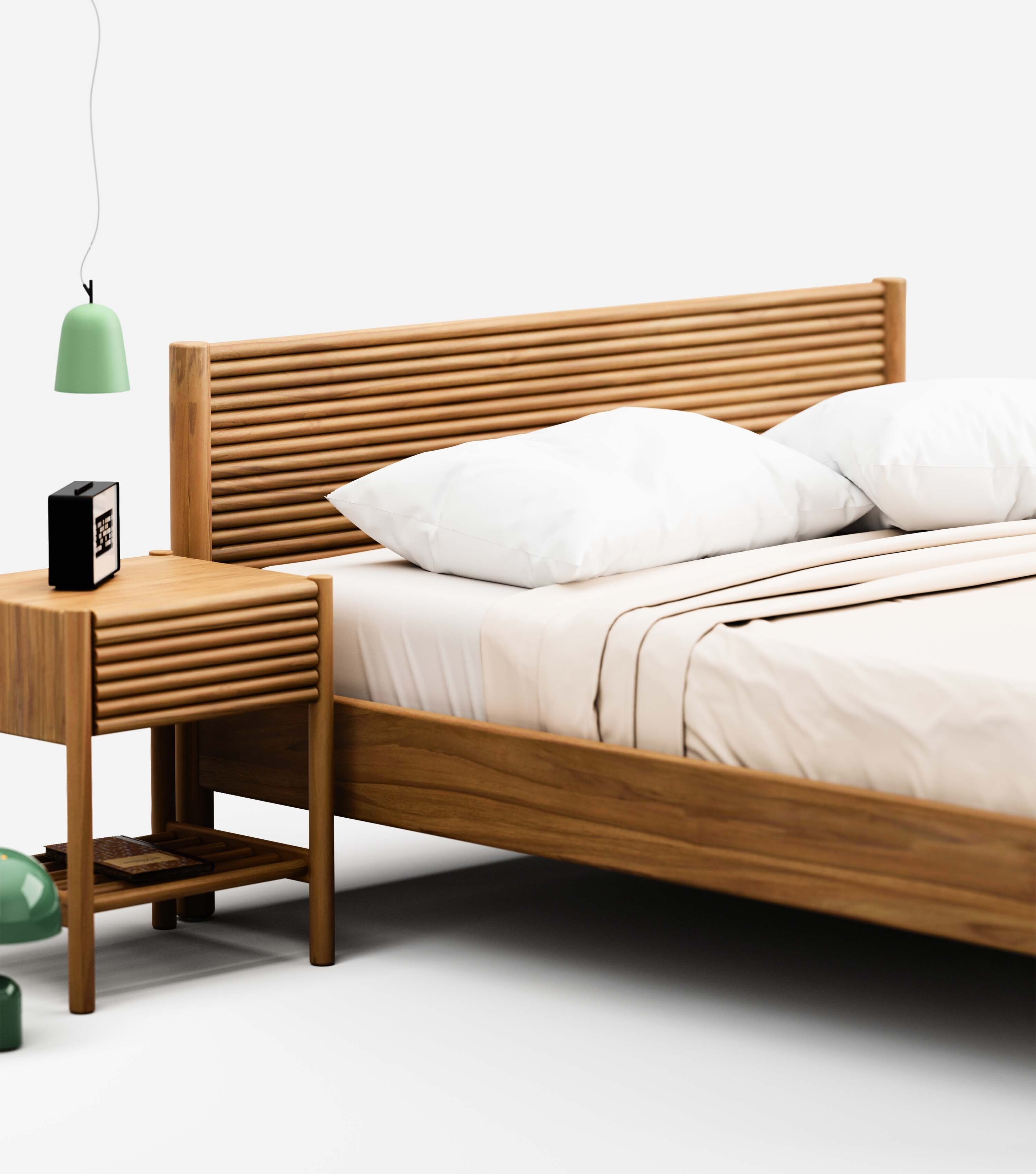 MidCentury Teak / Queen 