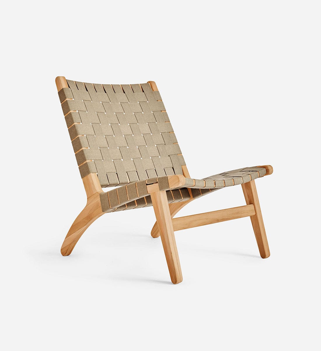 Masaya Outdoor Lounge Chair Woven Atacama Cord | Forever Furniture