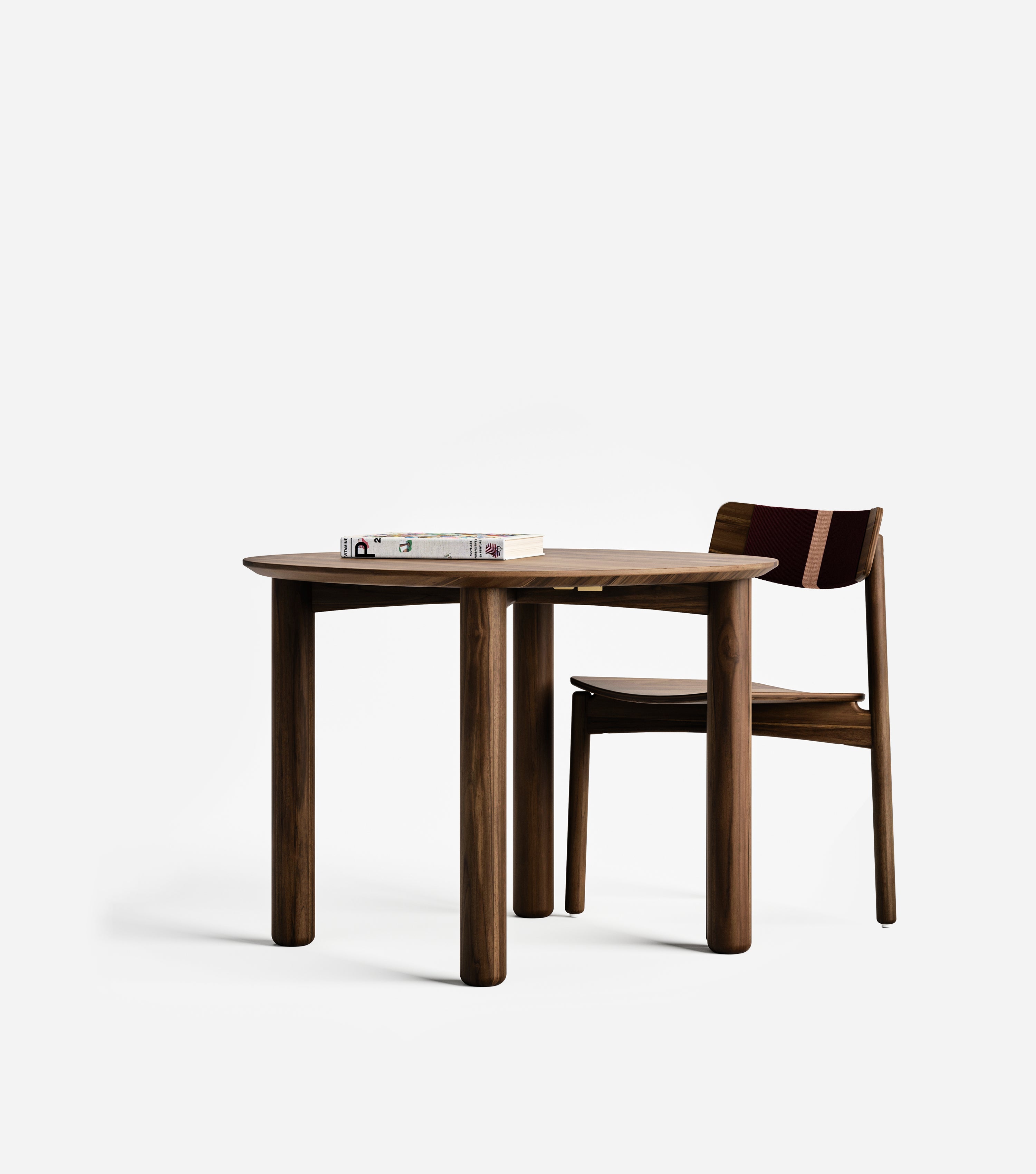 Coffee / Burgundy & Nude Cord