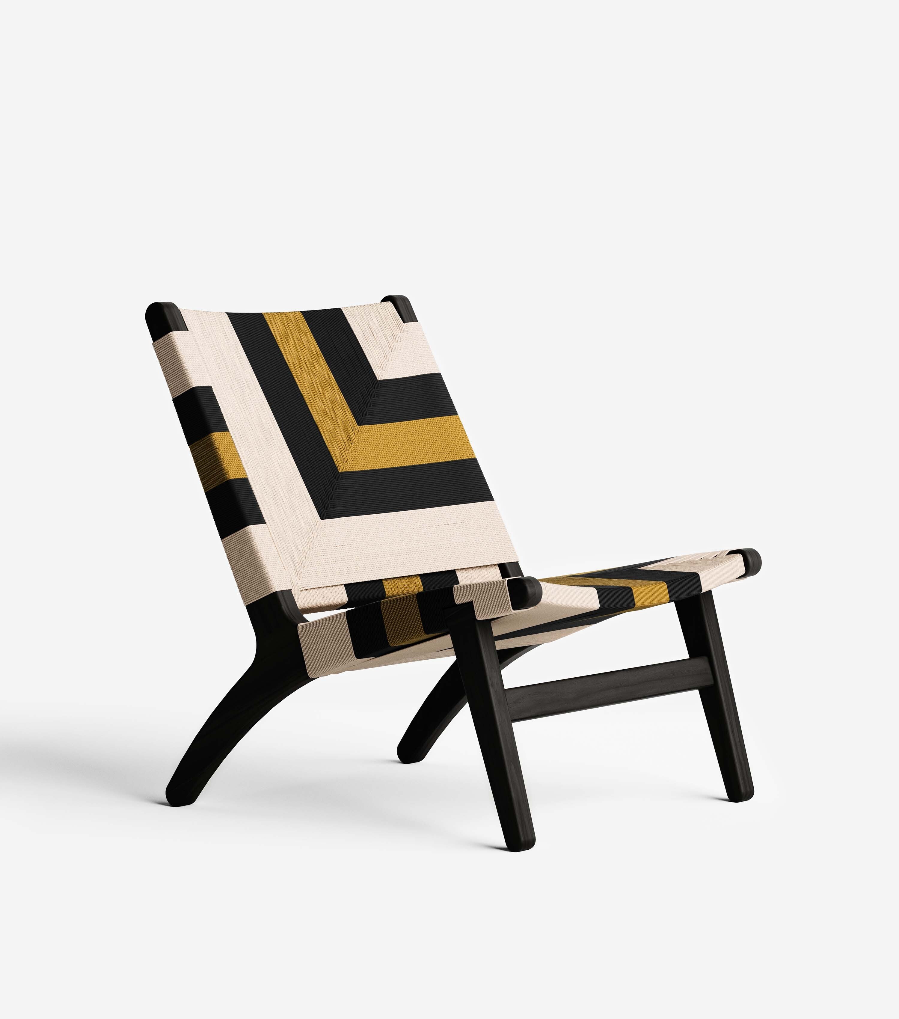 Charcoal / Queen Bee Pattern