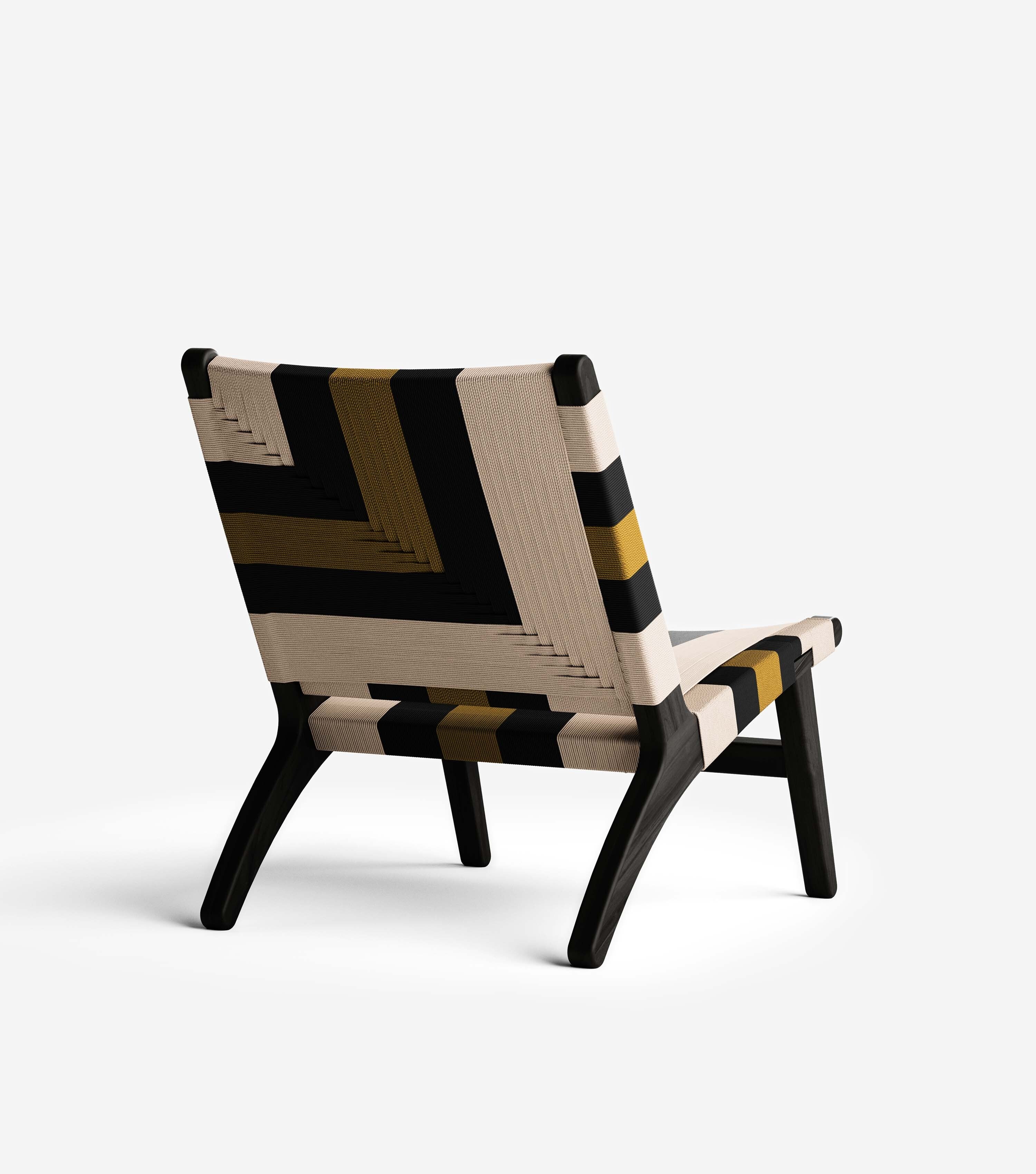 Charcoal / Queen Bee Pattern