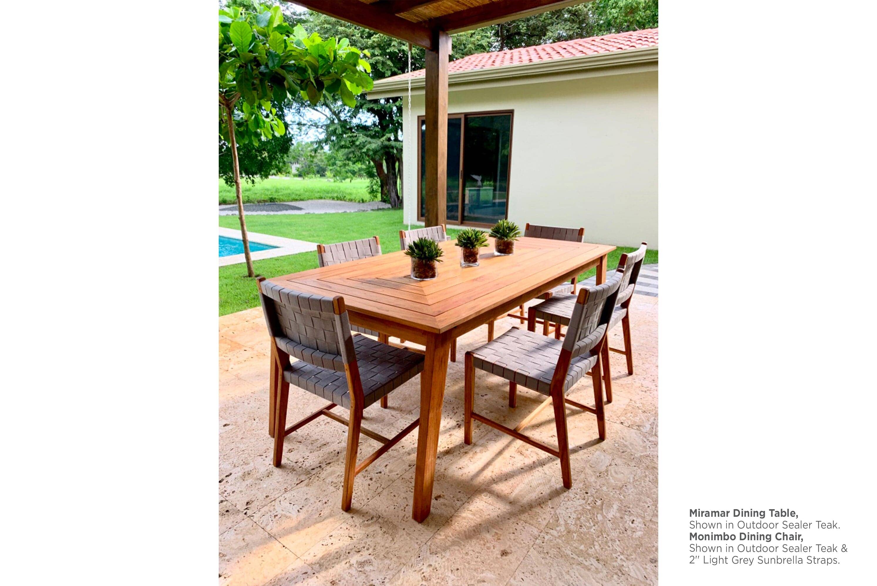 Weathered Teak / Light Grey 